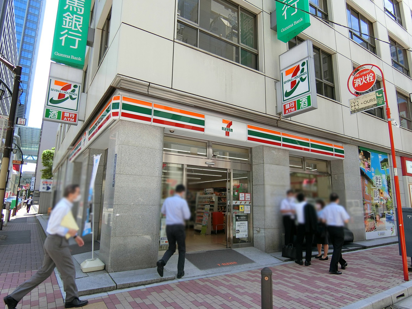 徒歩1分のセブンイレブン