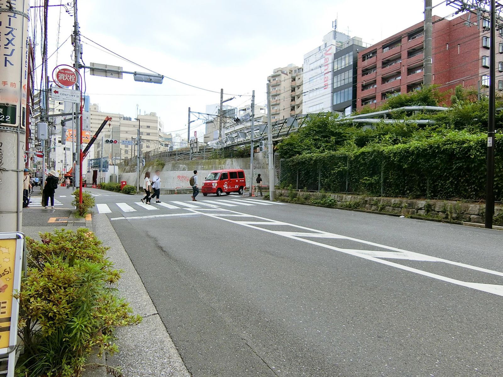 恵比寿Nビル前面の通り