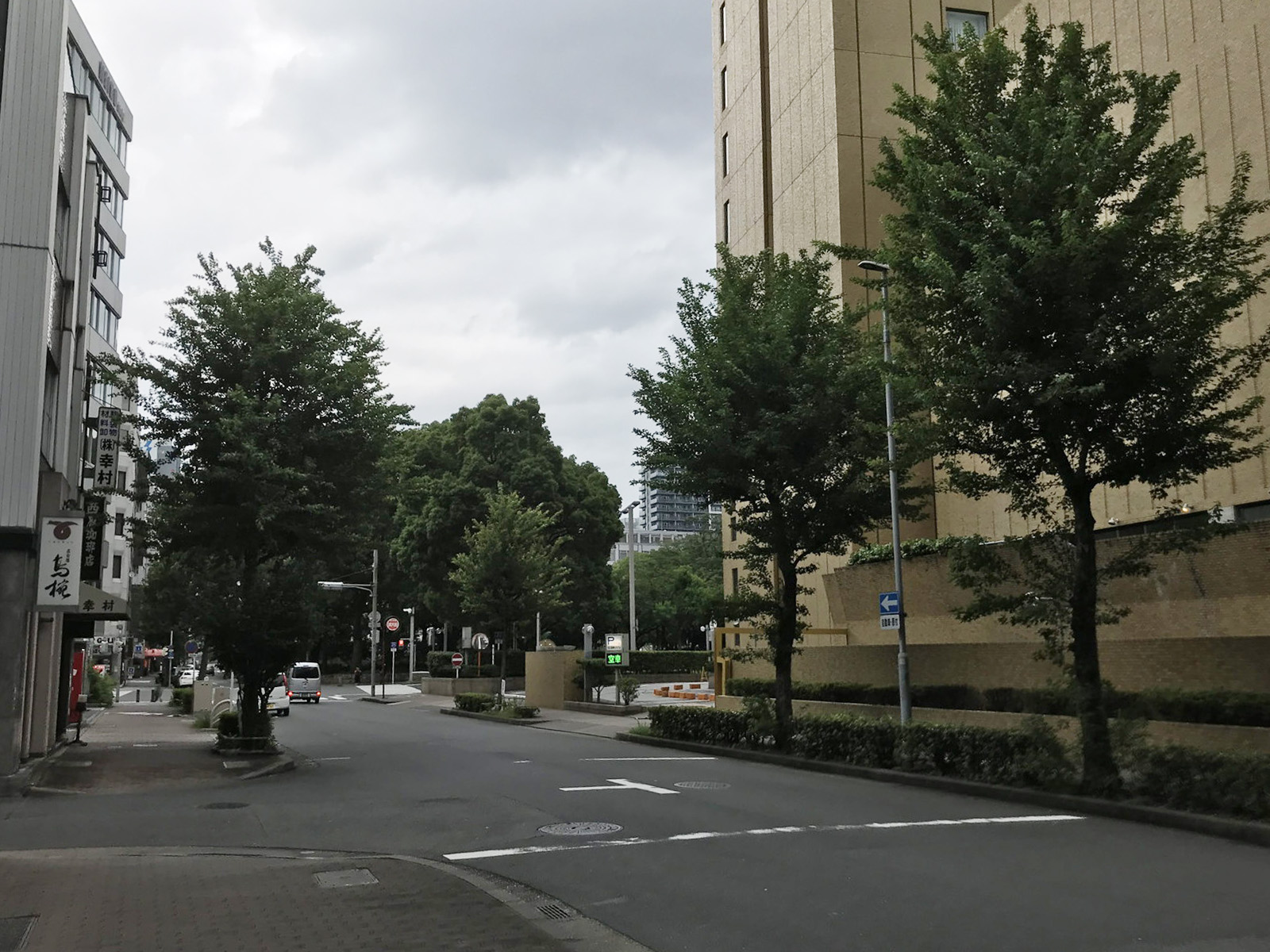 CK21広小路伏見ビル前面の通り