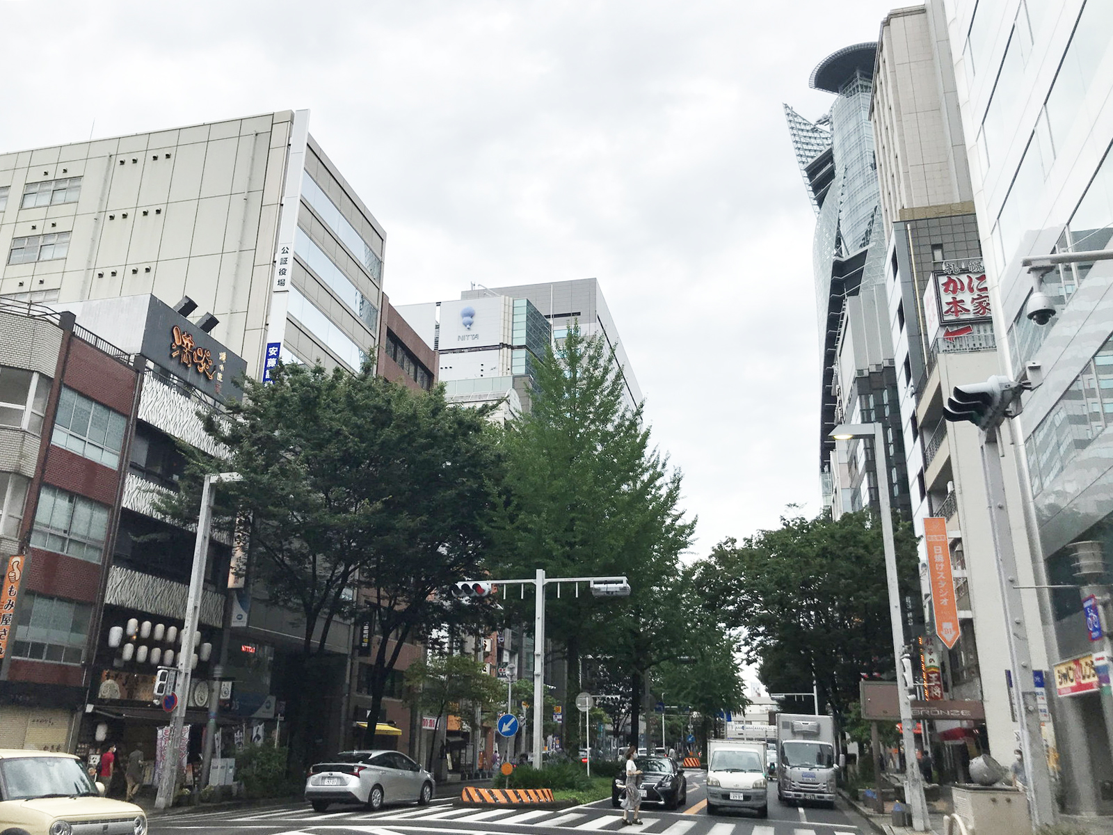 名古屋大同生命ビル前面の通り