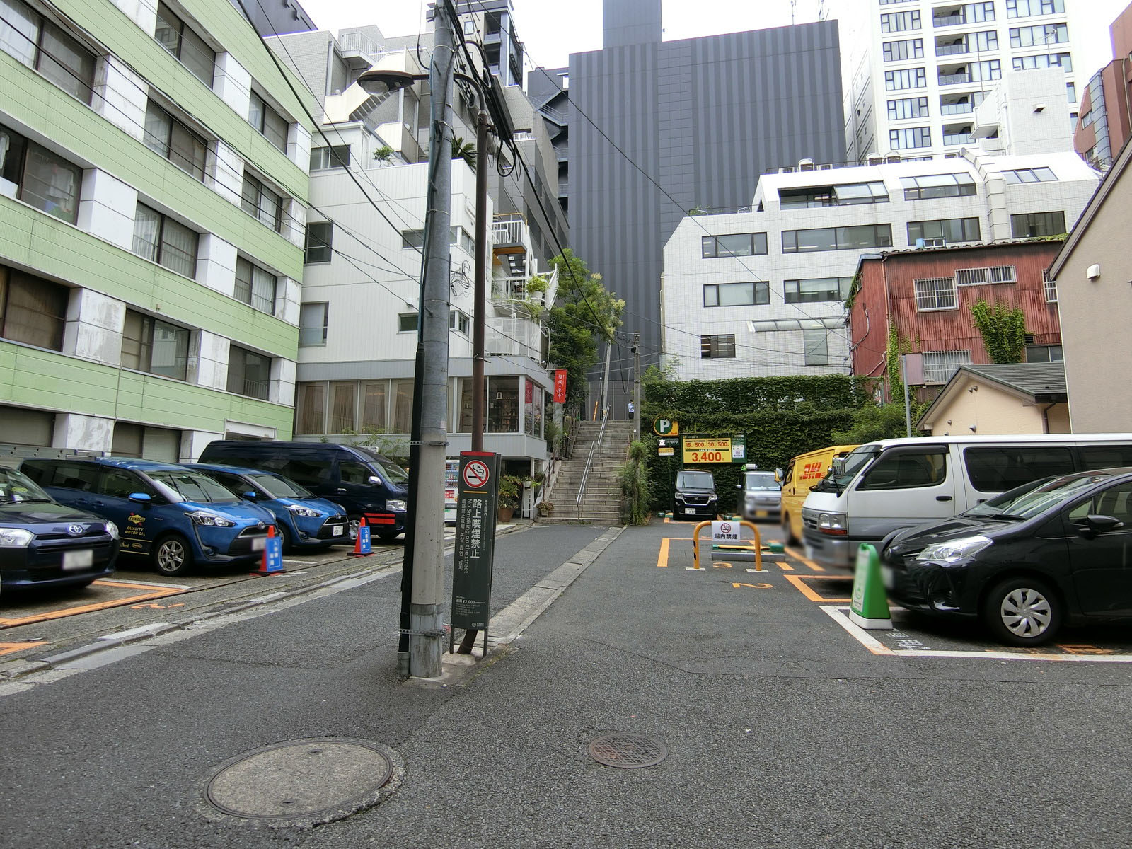 麹町MSビル前面の通り