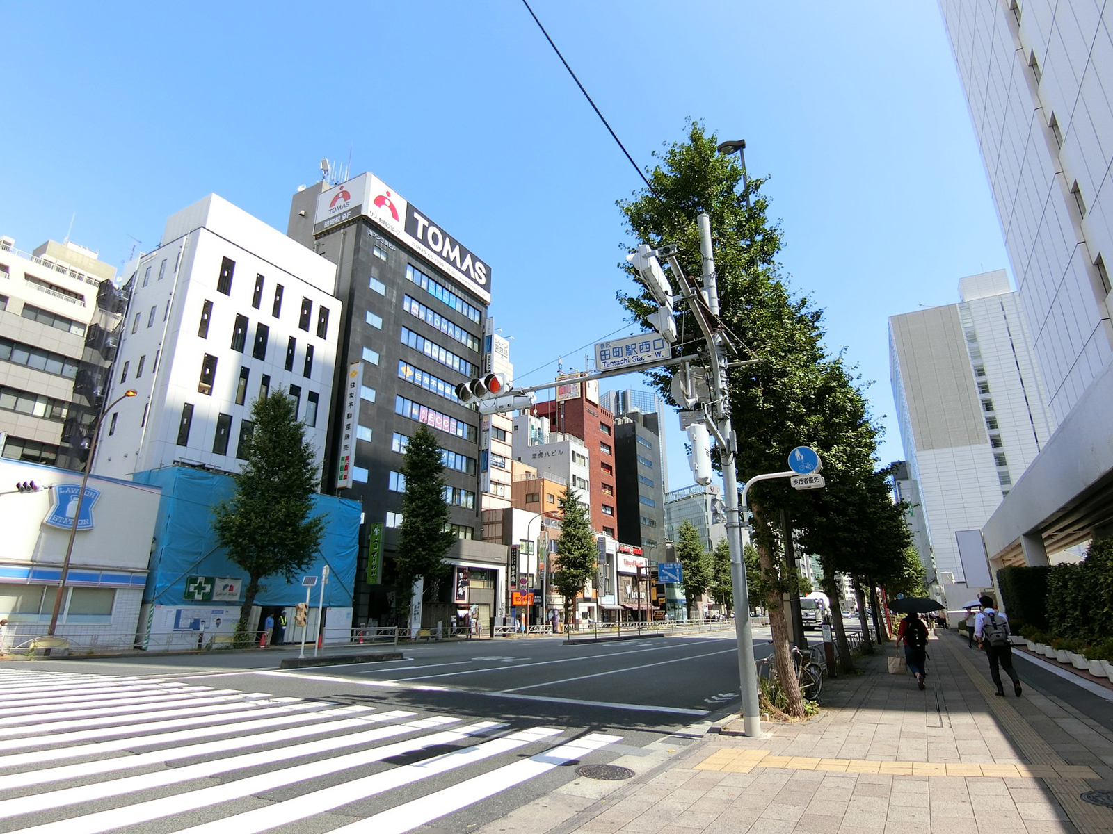 林ビル前面の第一京浜