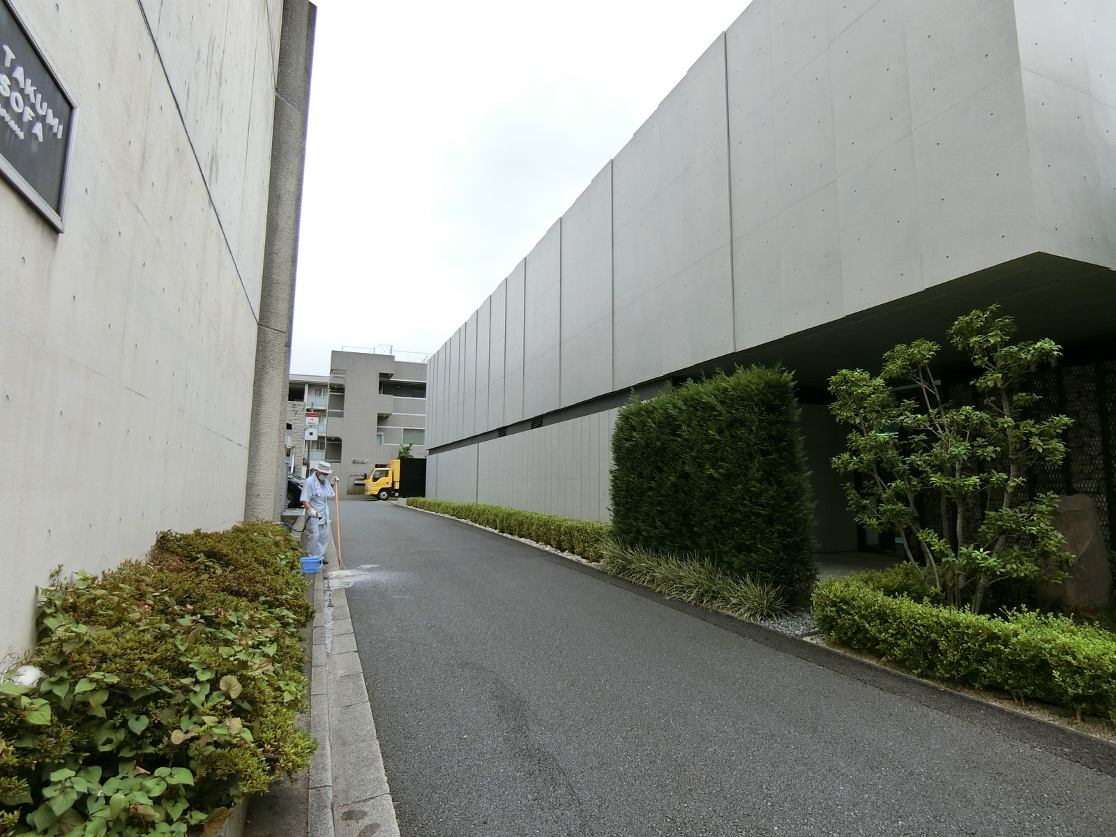 プレム南青山ビル前面の通り