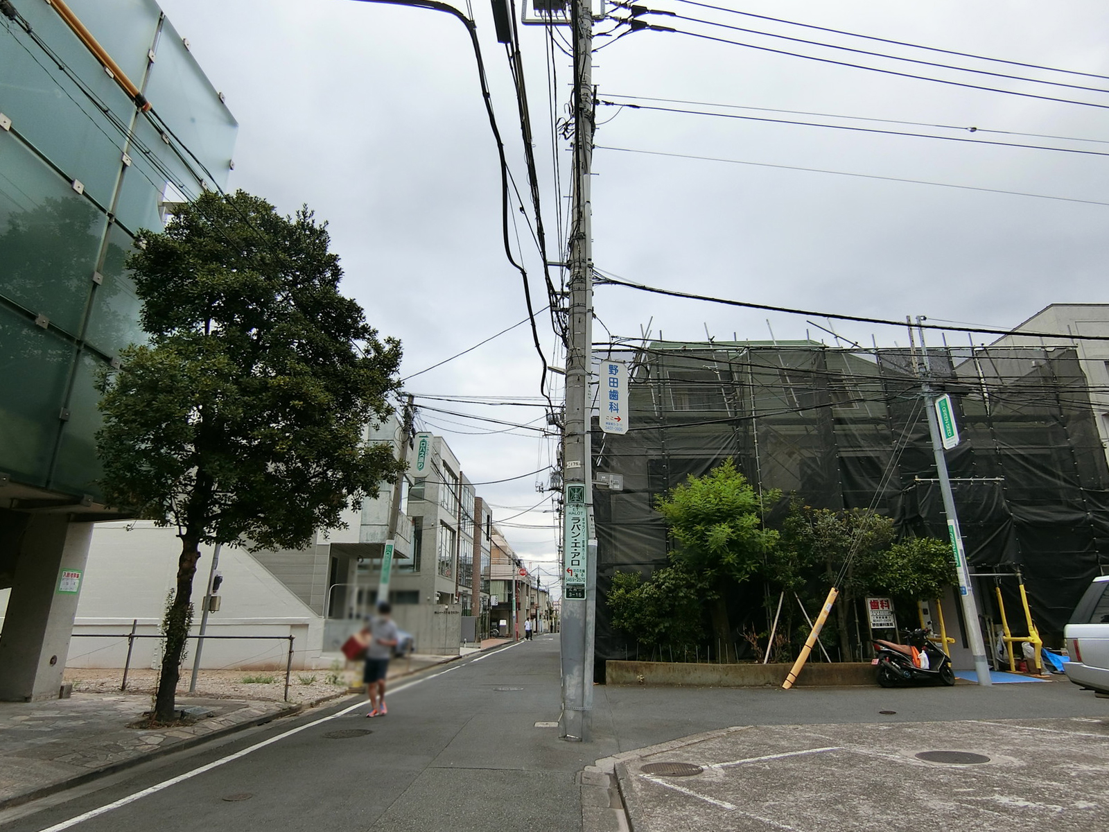 周辺は落ち着いた雰囲気のエリア