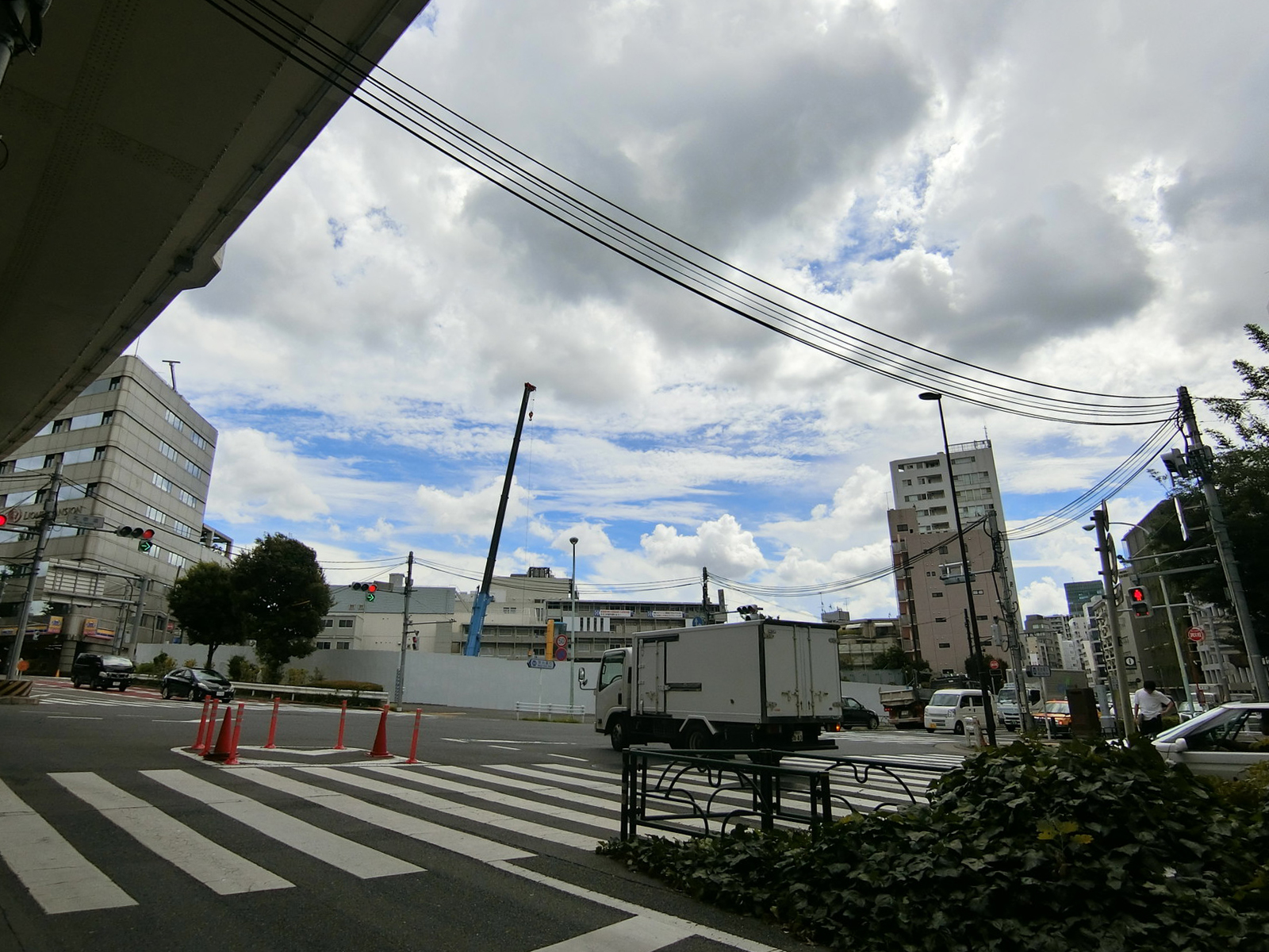 付近の北参道交差点