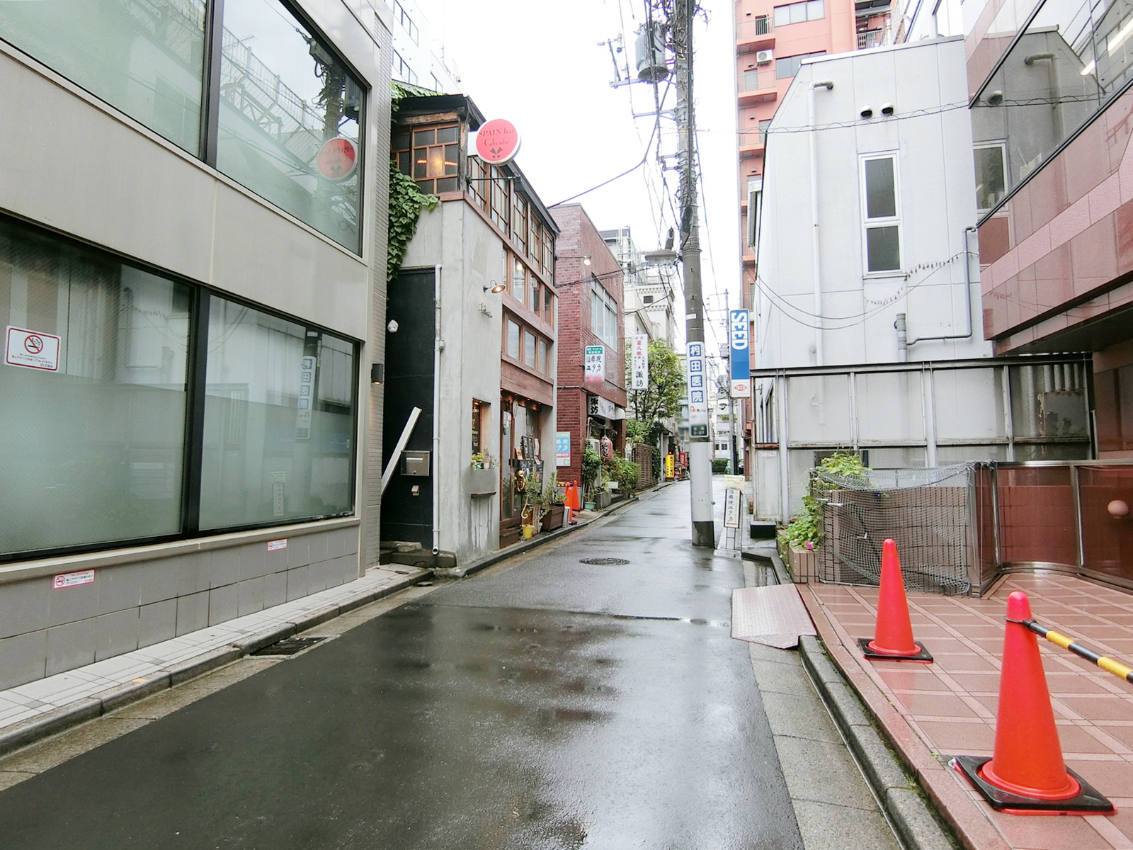 本郷アサヒビル前面の通り
