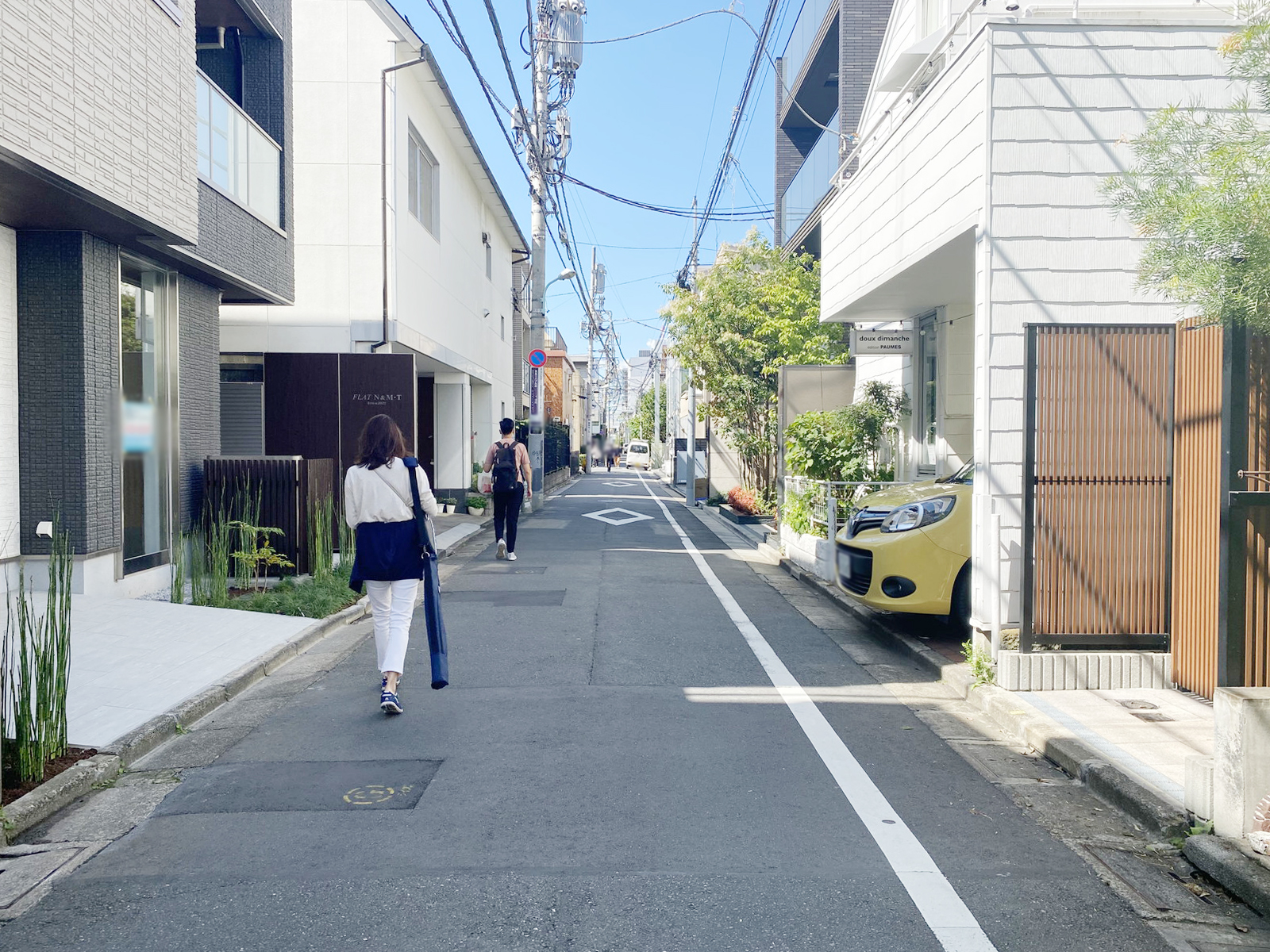 原宿イノセビル前面の通り