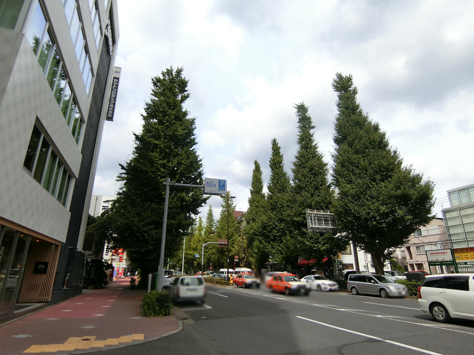 付近のプラチナ通り