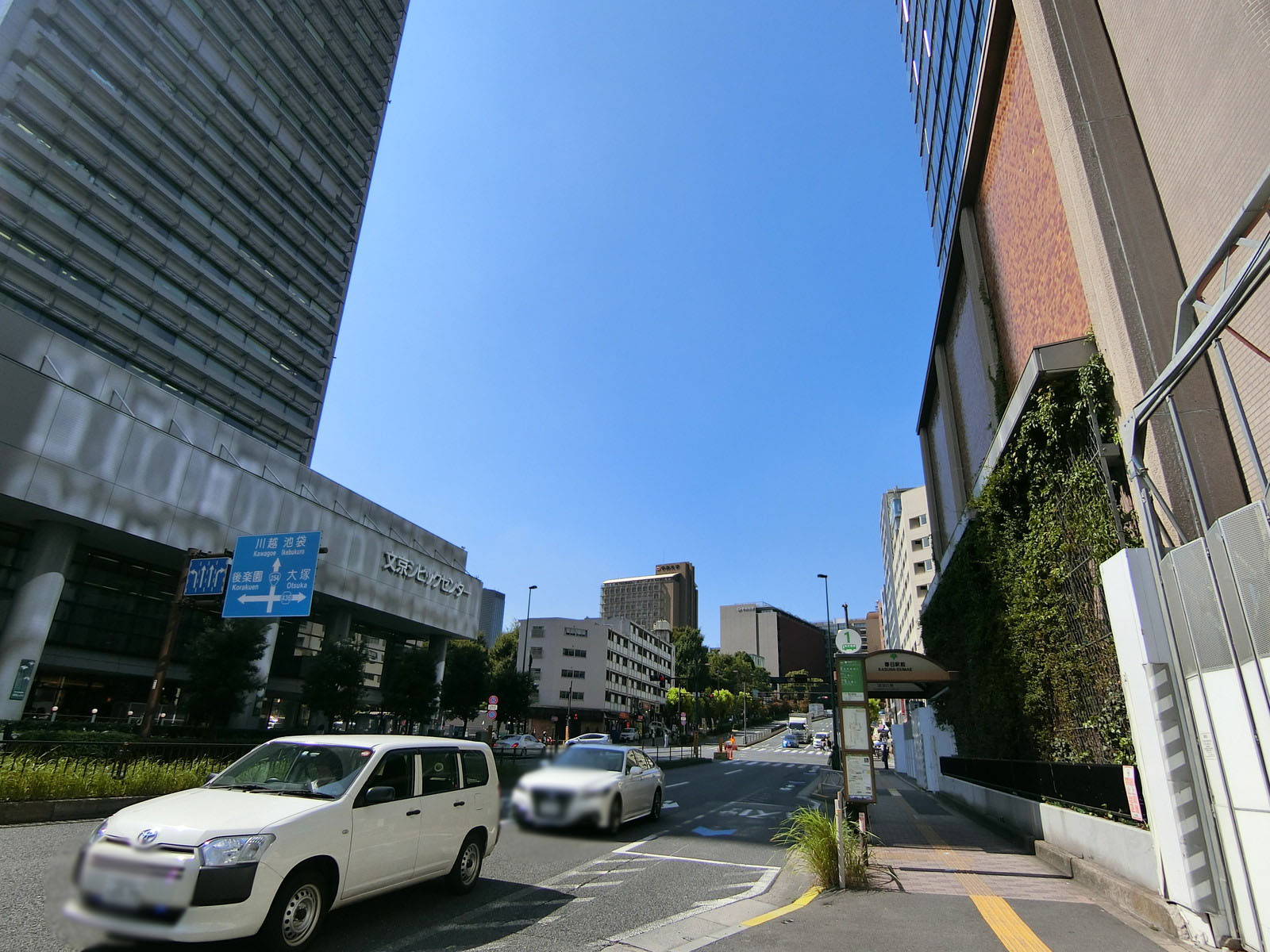 付近の千川通り