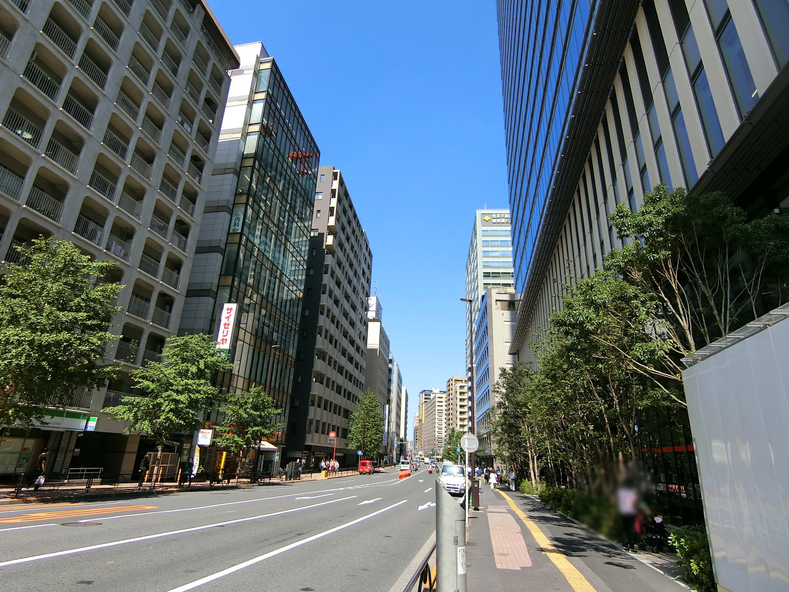 付近の千川通り