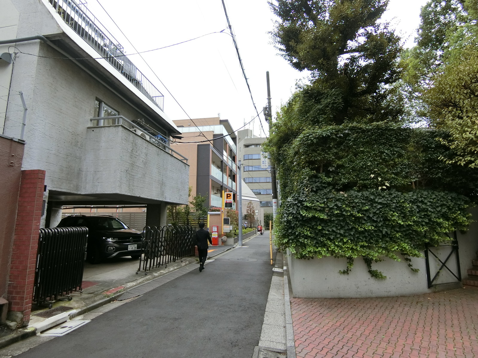塩入小路2前面の通り