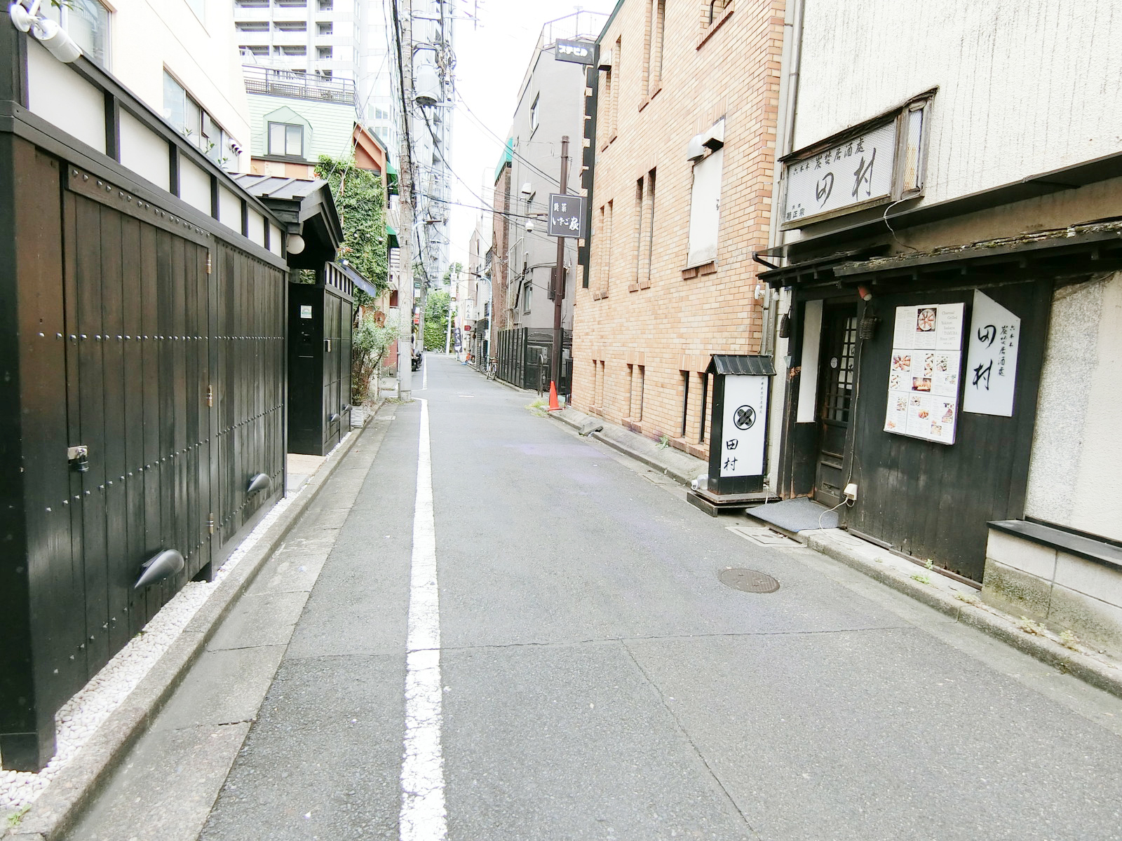 六本木アネックス前面の通り
