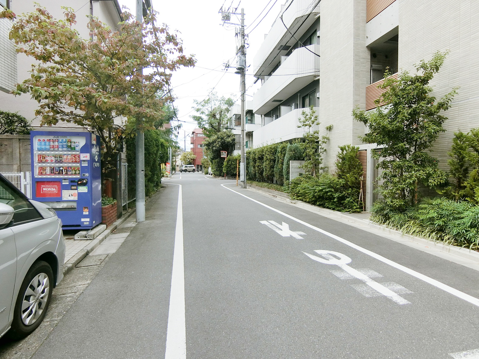 恵比寿NH第二ビル前面の通り