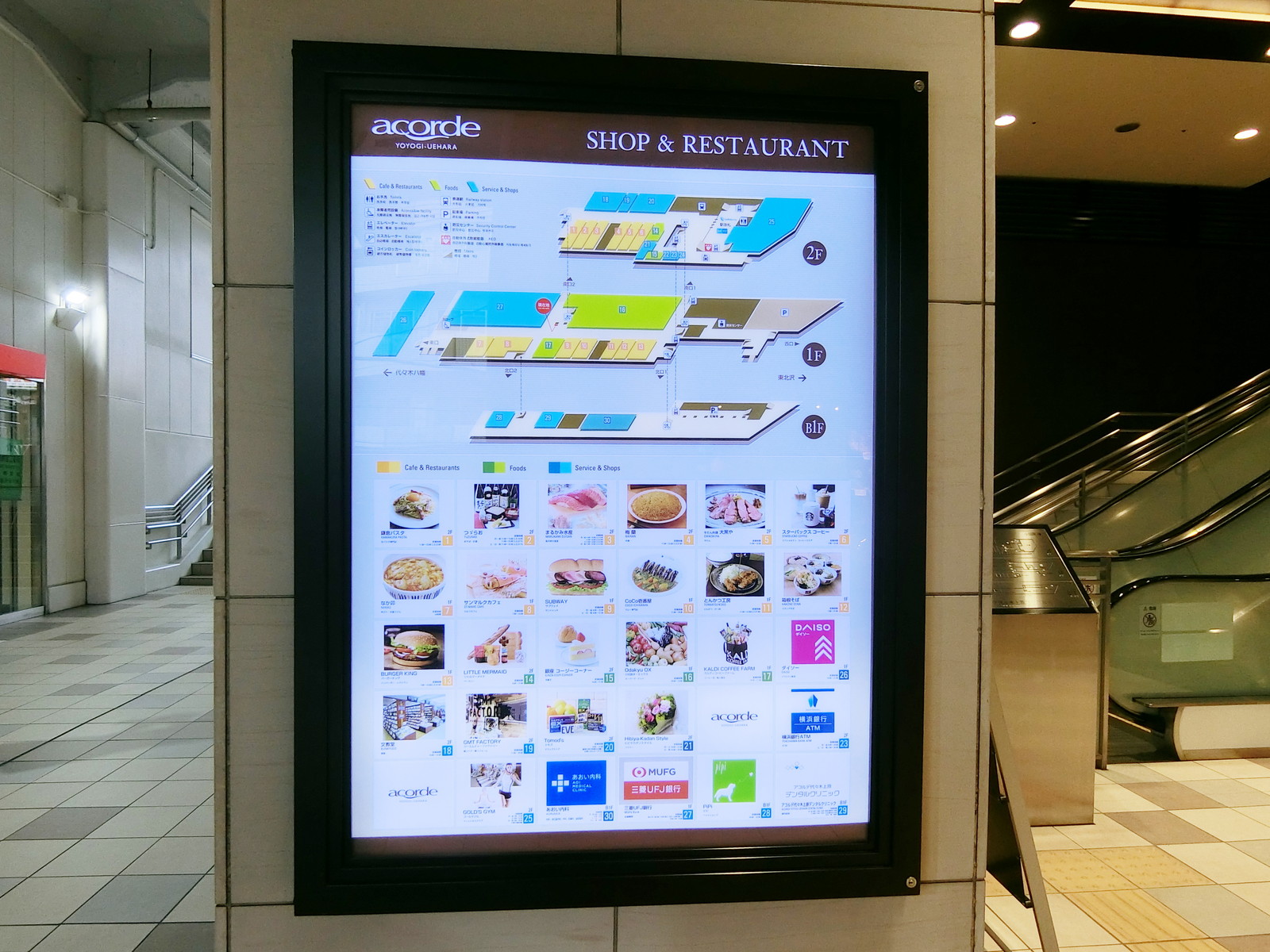 代々木上原駅の中にあるアコルデ代々木上原
