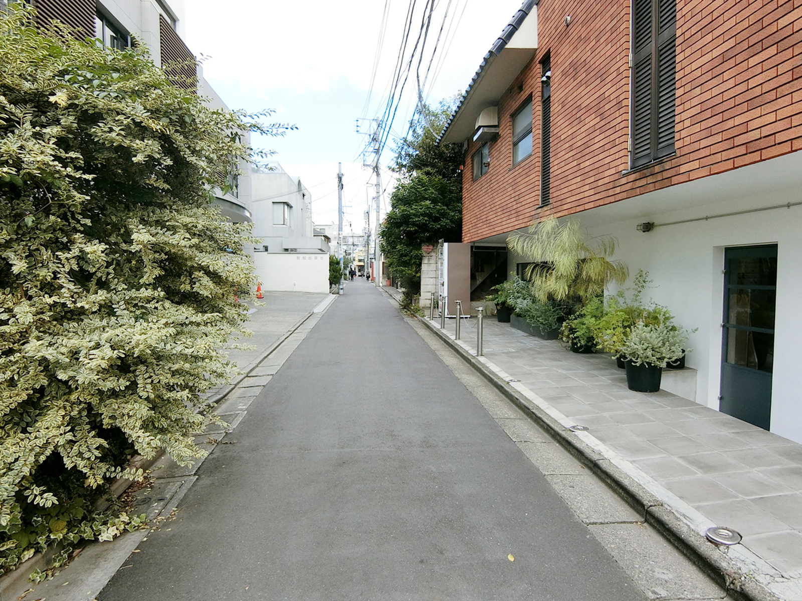 広瀬ビル前面の通り