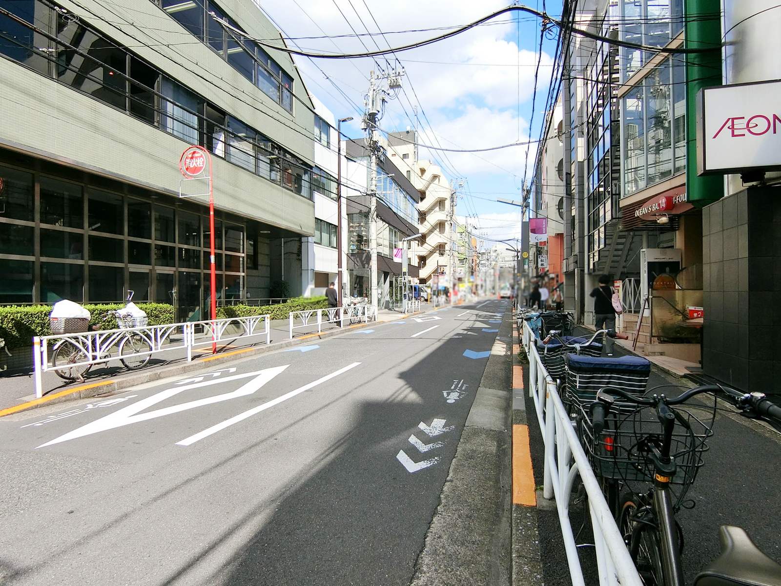 VORT原宿前面の通り