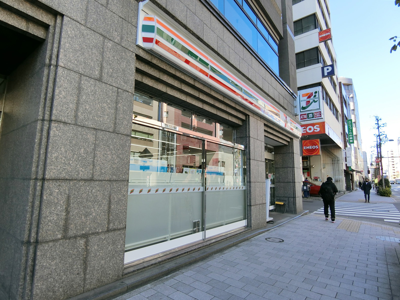 徒歩2分のセブンイレブン