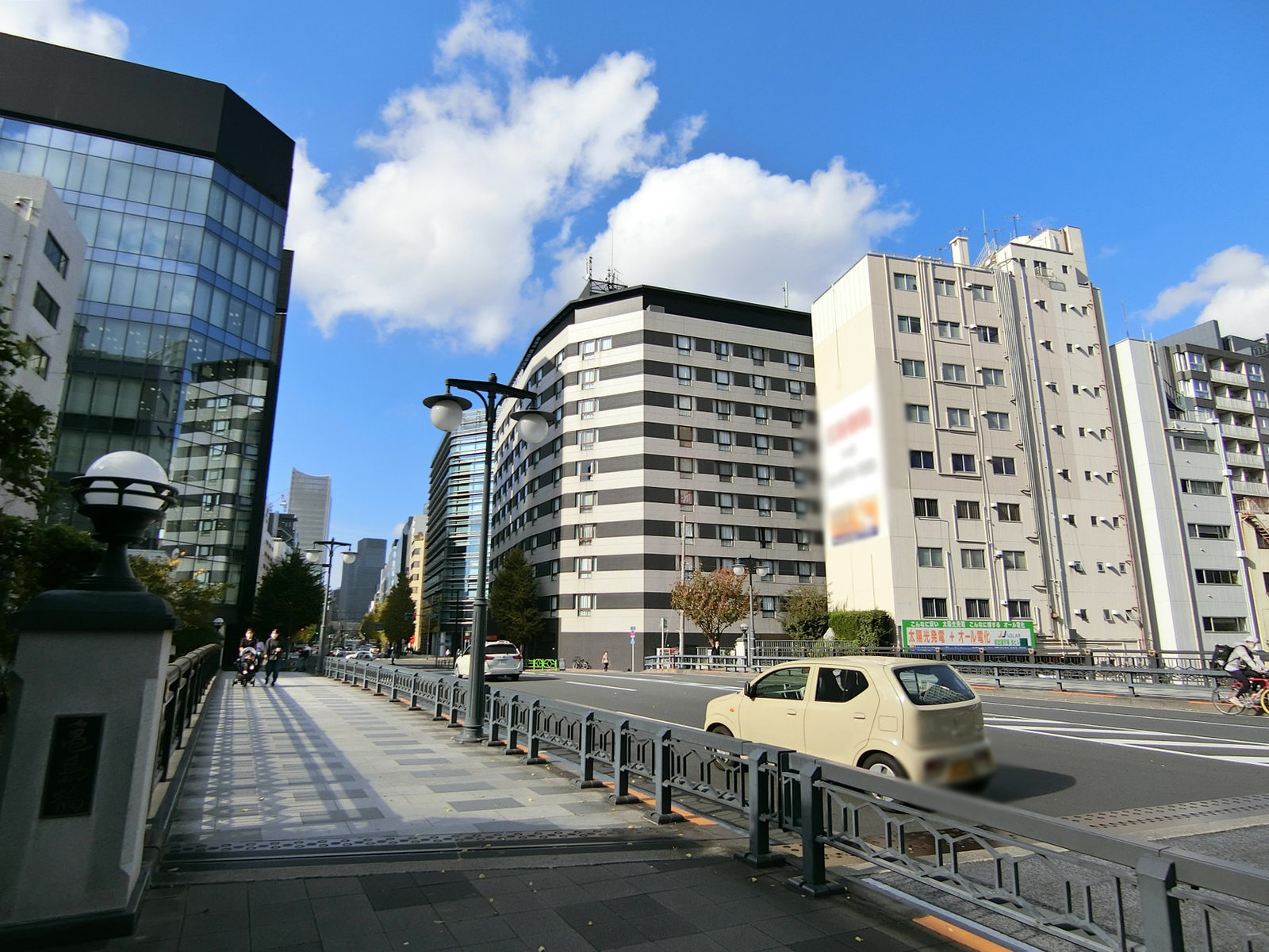付近の亀島橋