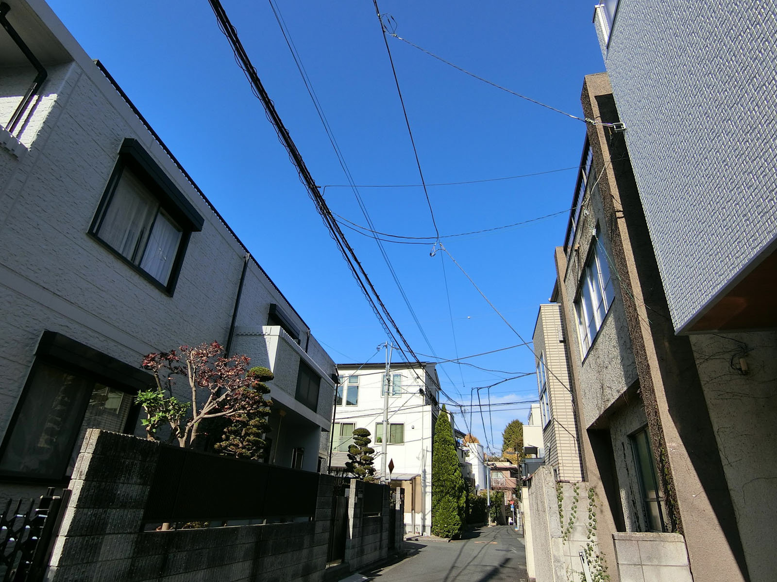 周辺は住宅街