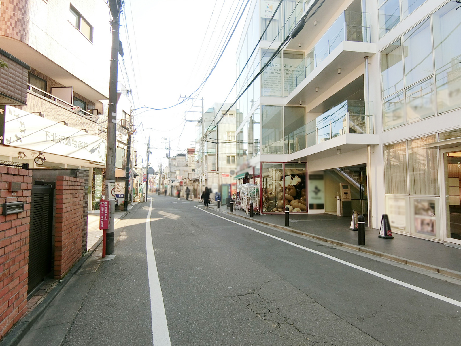 TOKYU REIT下北沢スクエア前面の通り