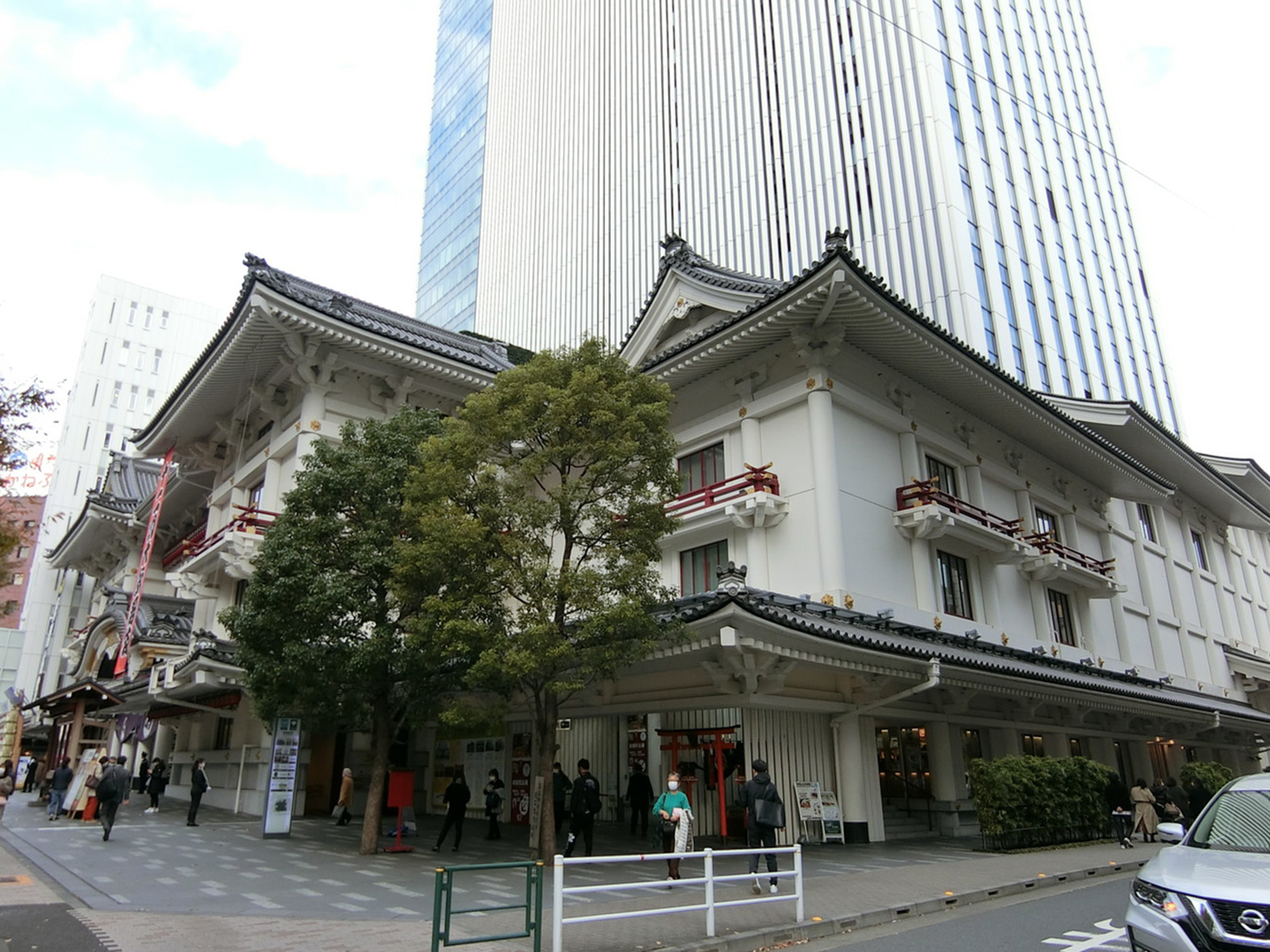 付近の歌舞伎座