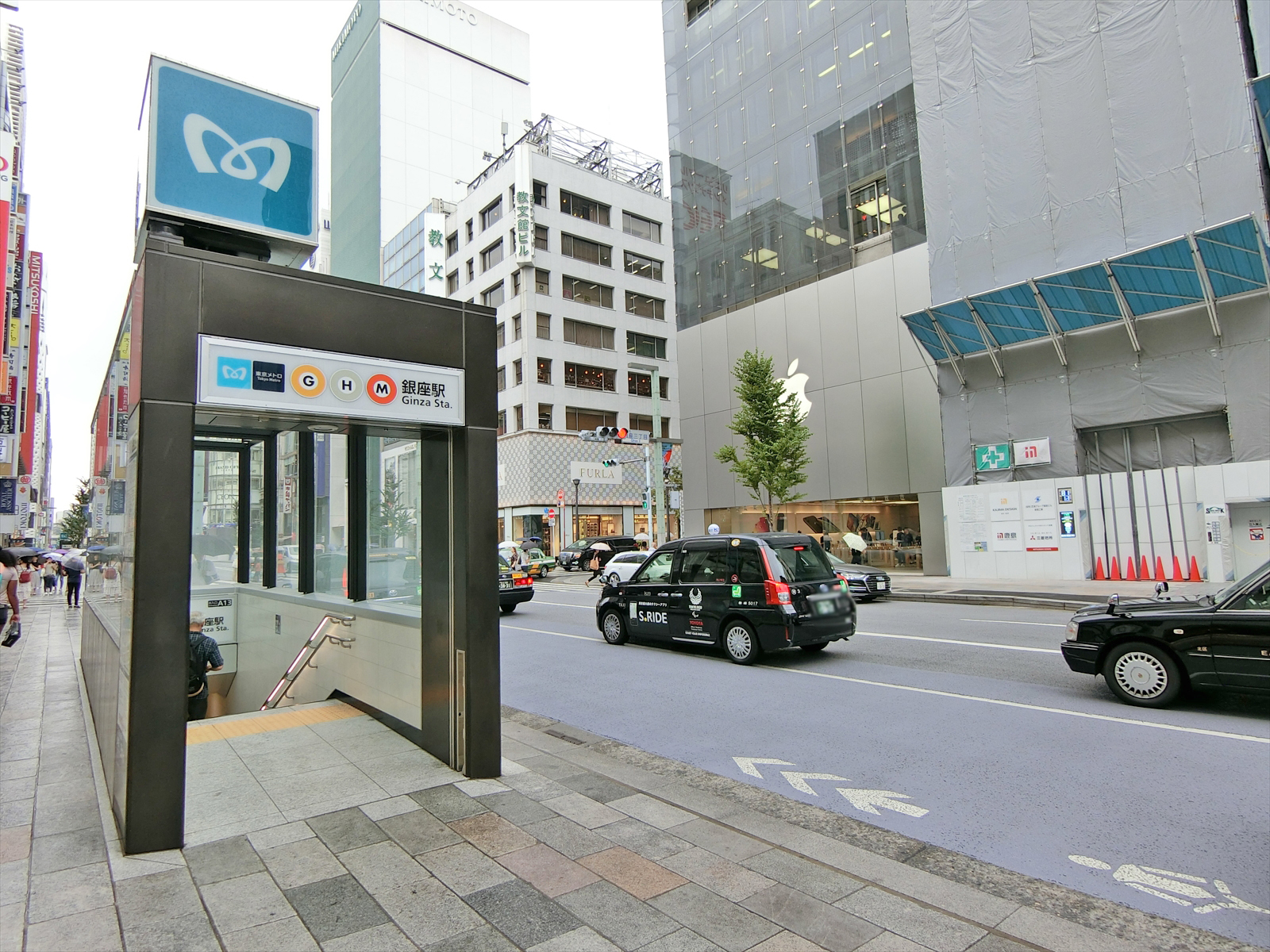 最寄りの｢銀座駅｣