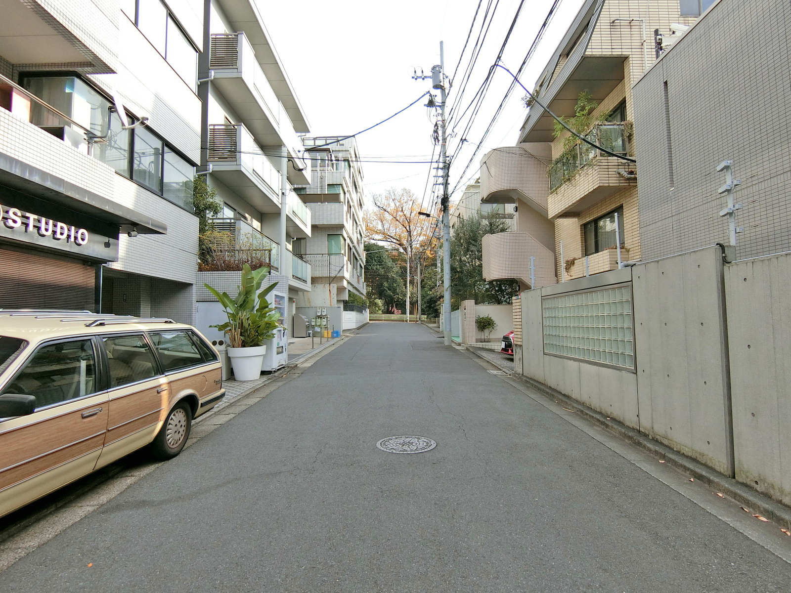 第2伊吹ハウス前面の通り