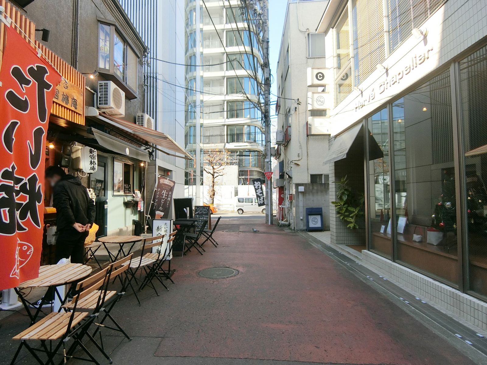 東急百貨店ユニオンセンター前面の通り
