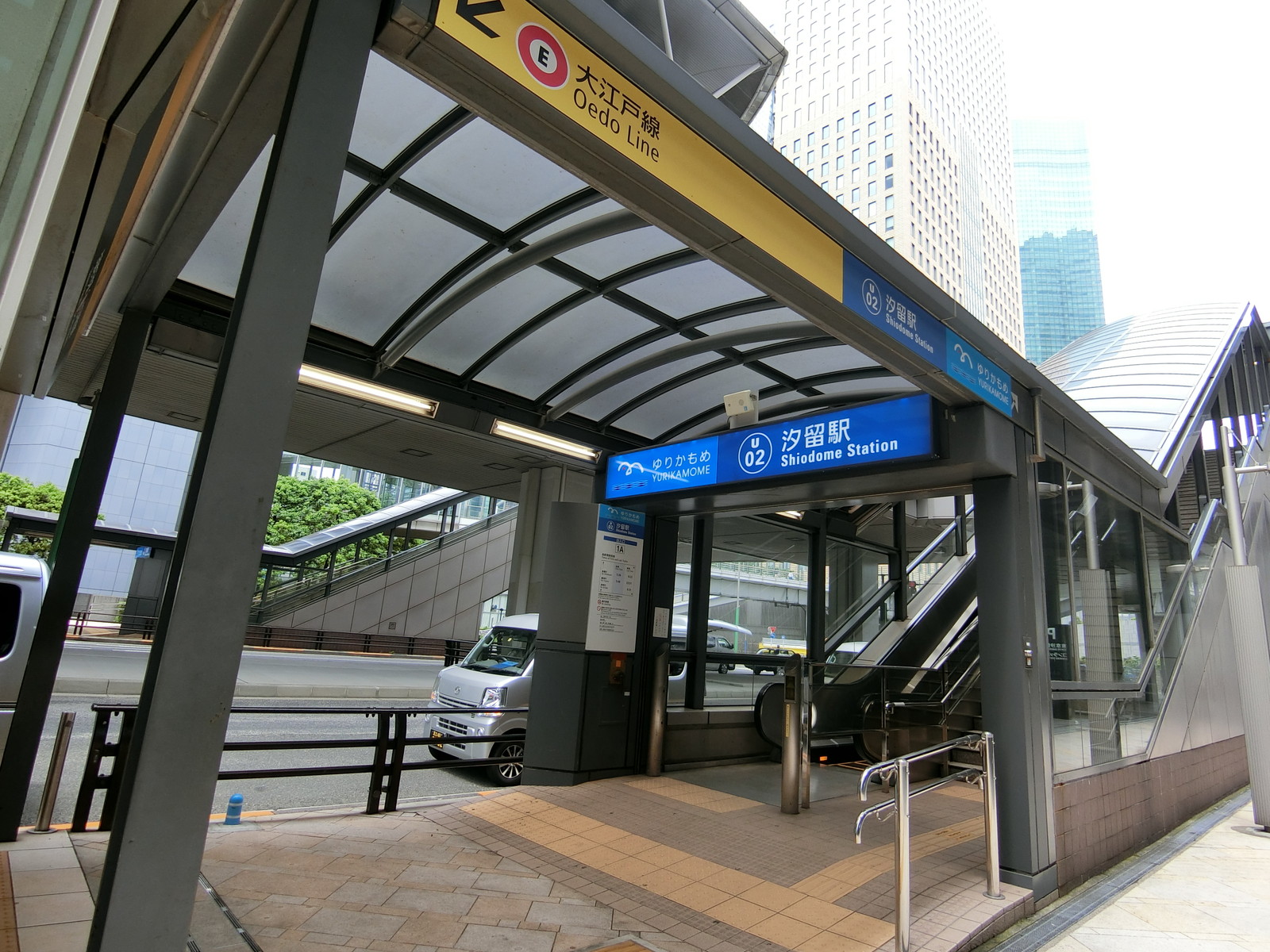「汐留駅」も徒歩圏内