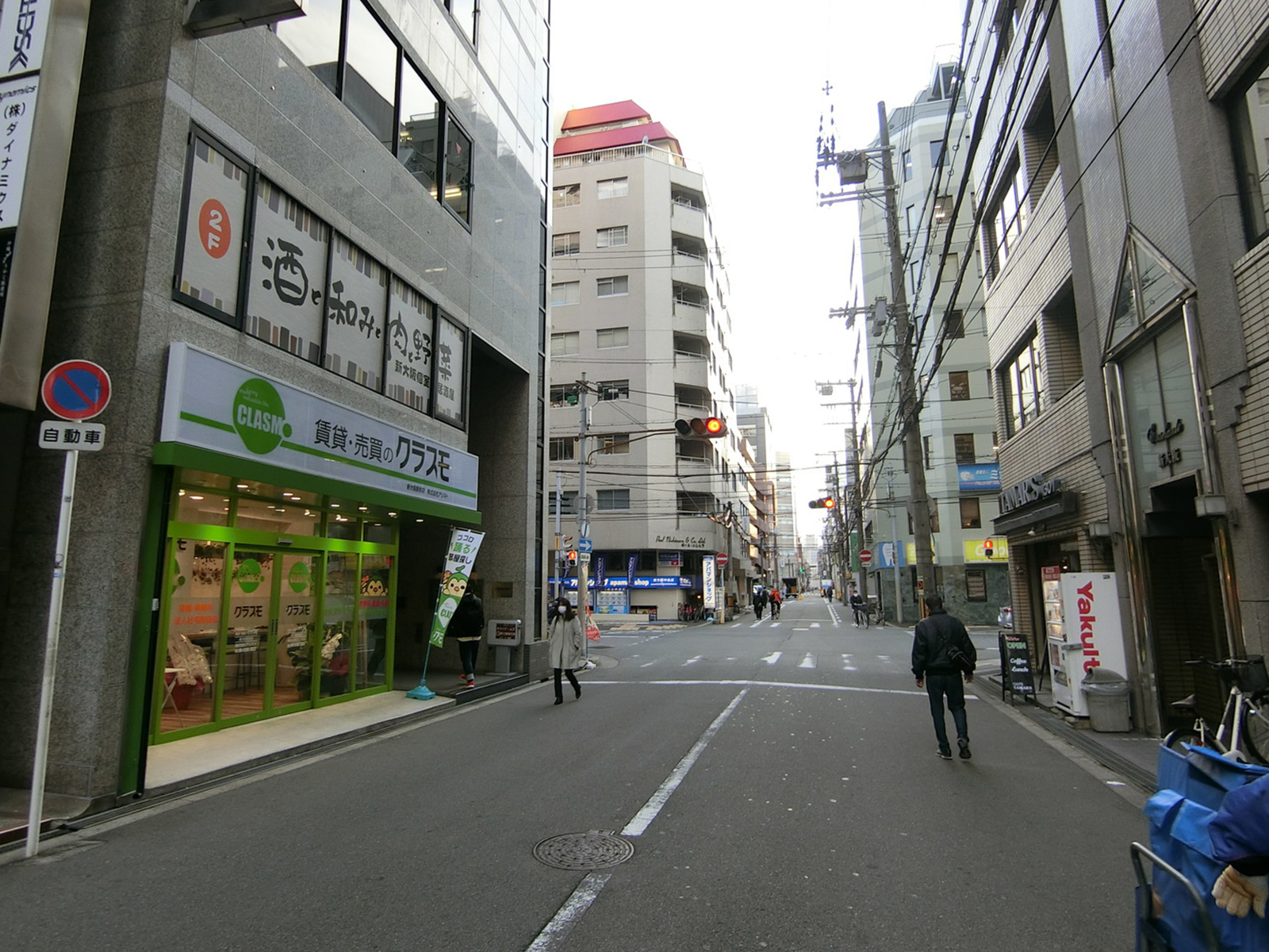 新大阪第一ビル前面の通り