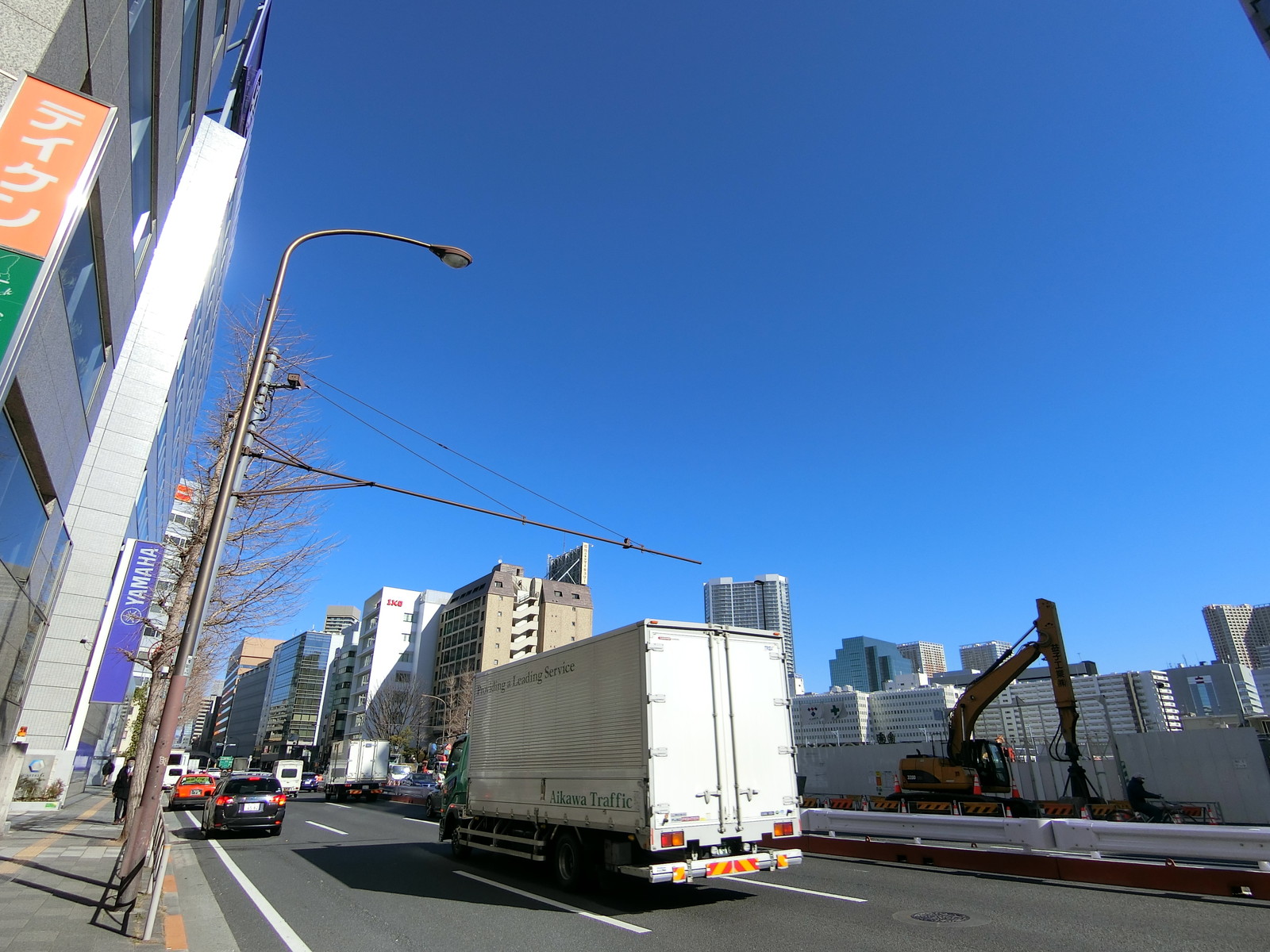 テイケン東京ビル前面の第一京浜