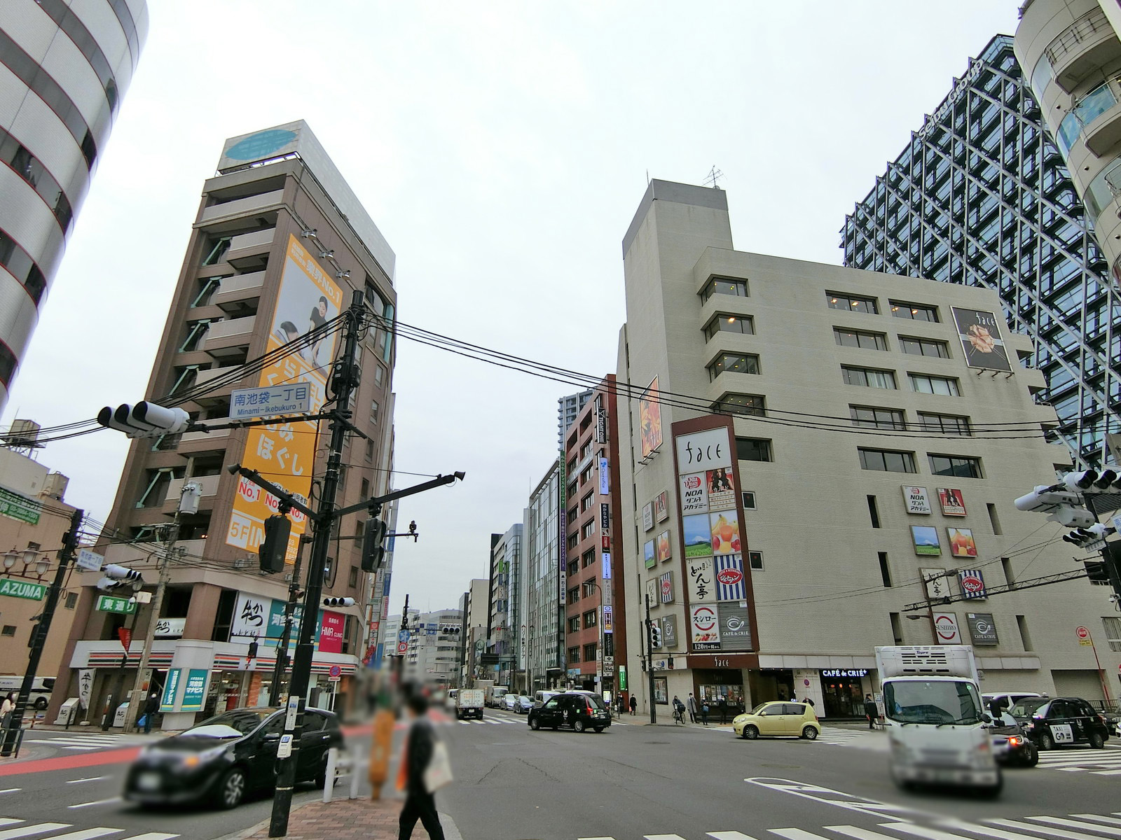 付近の明治通り