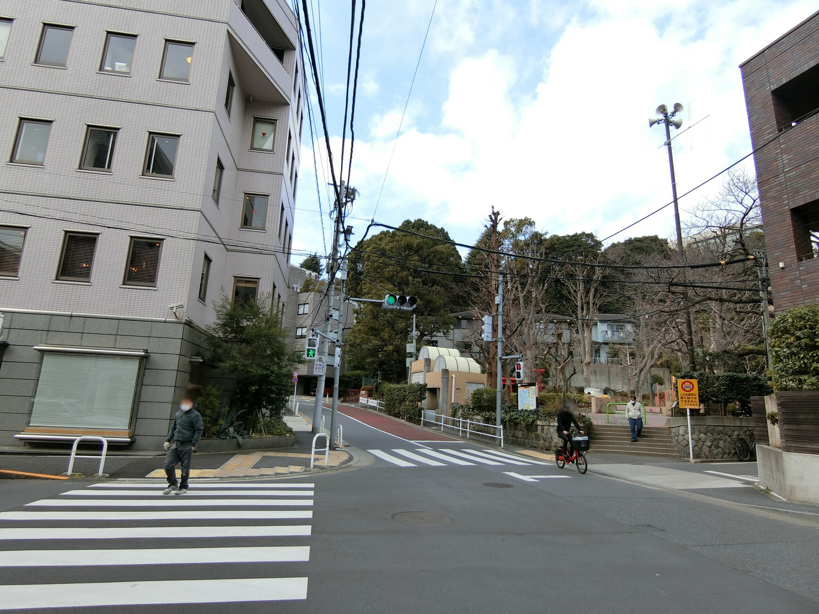 (仮)ヤマト産業ビル前面の通り