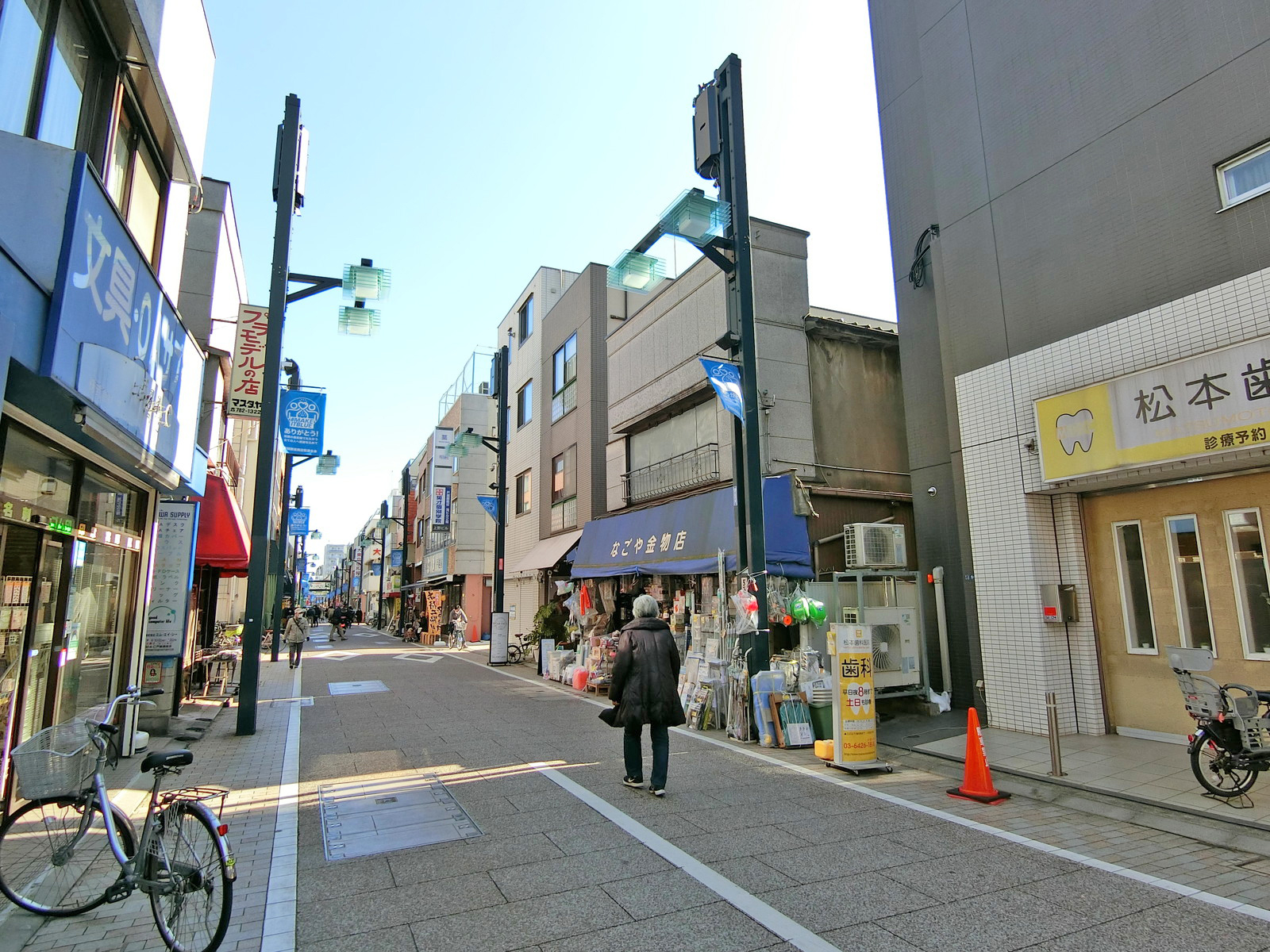 戸越銀座商店街沿いに立地
