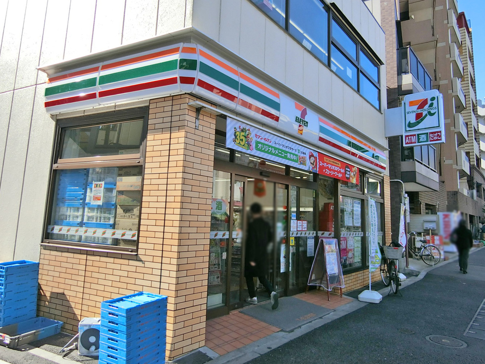 徒歩1分のセブンイレブン
