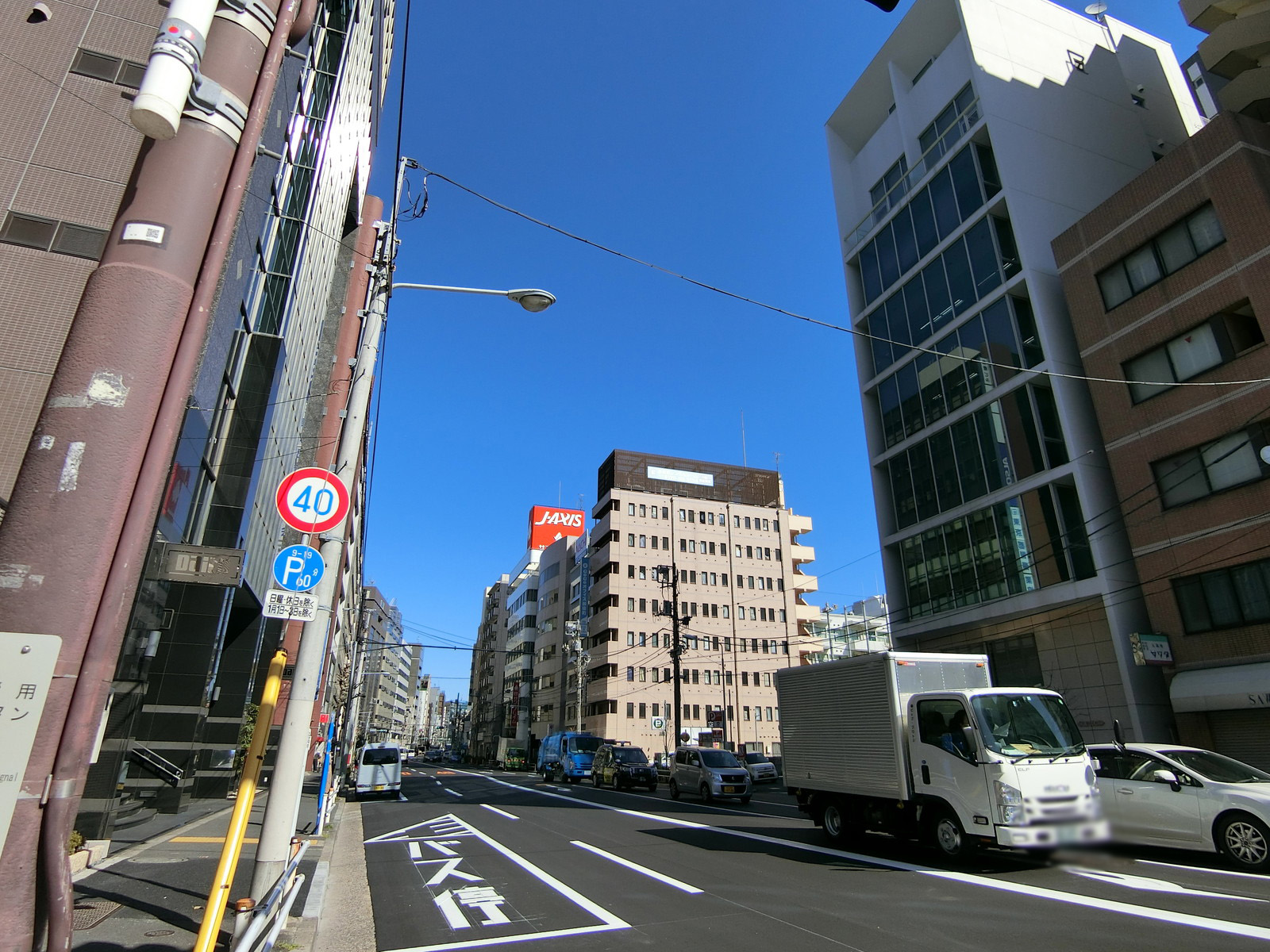 付近の清洲橋通り