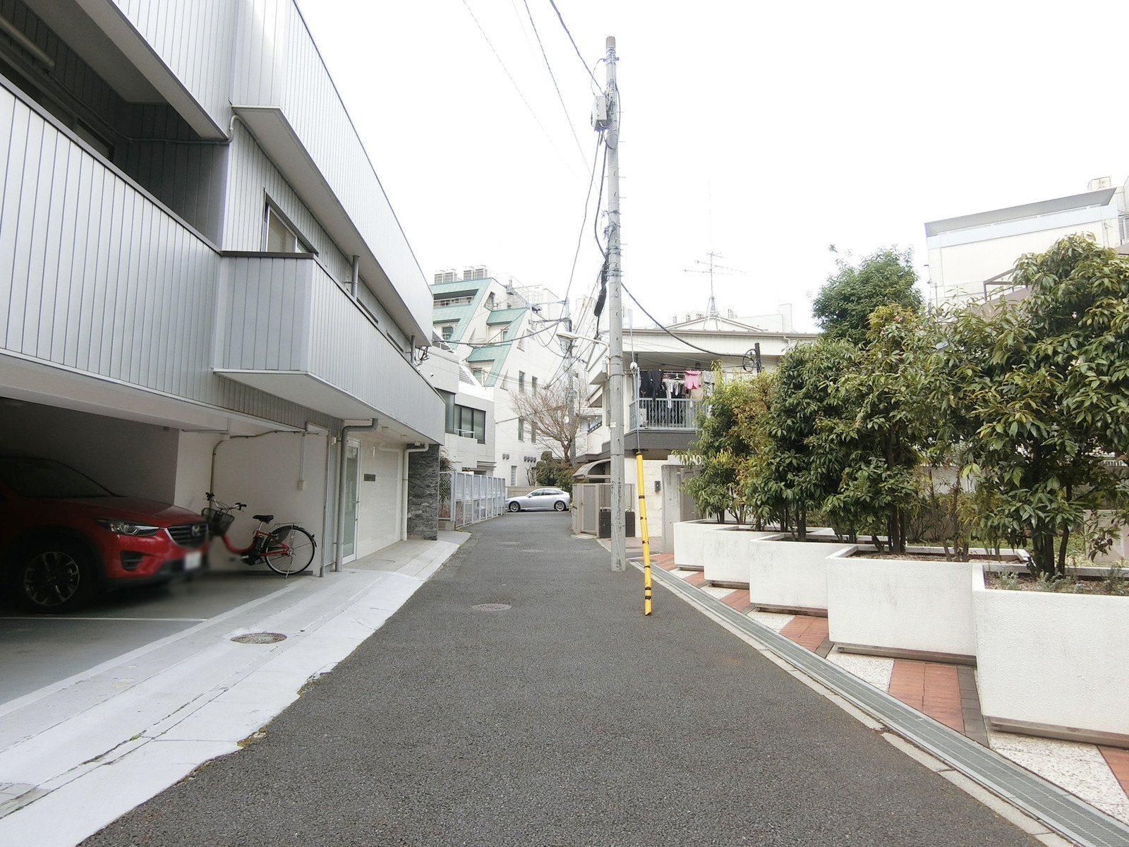 渋谷SRビル前面の通り