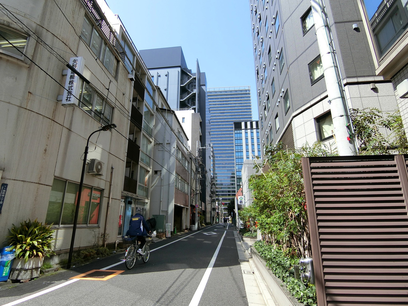 周辺は落ち着いた雰囲気のエリア