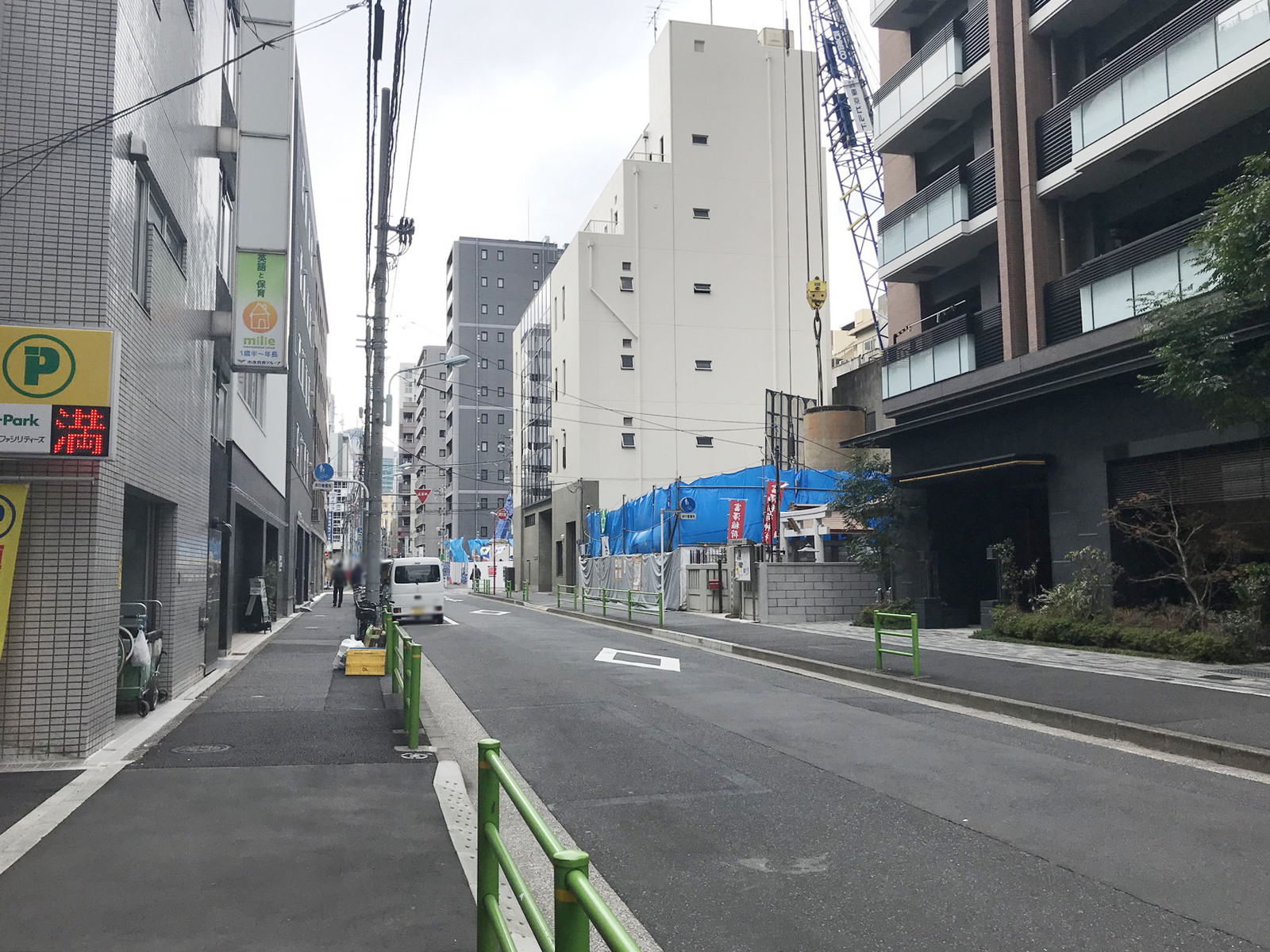 RENOBLE NINGYOCHO前面の通り