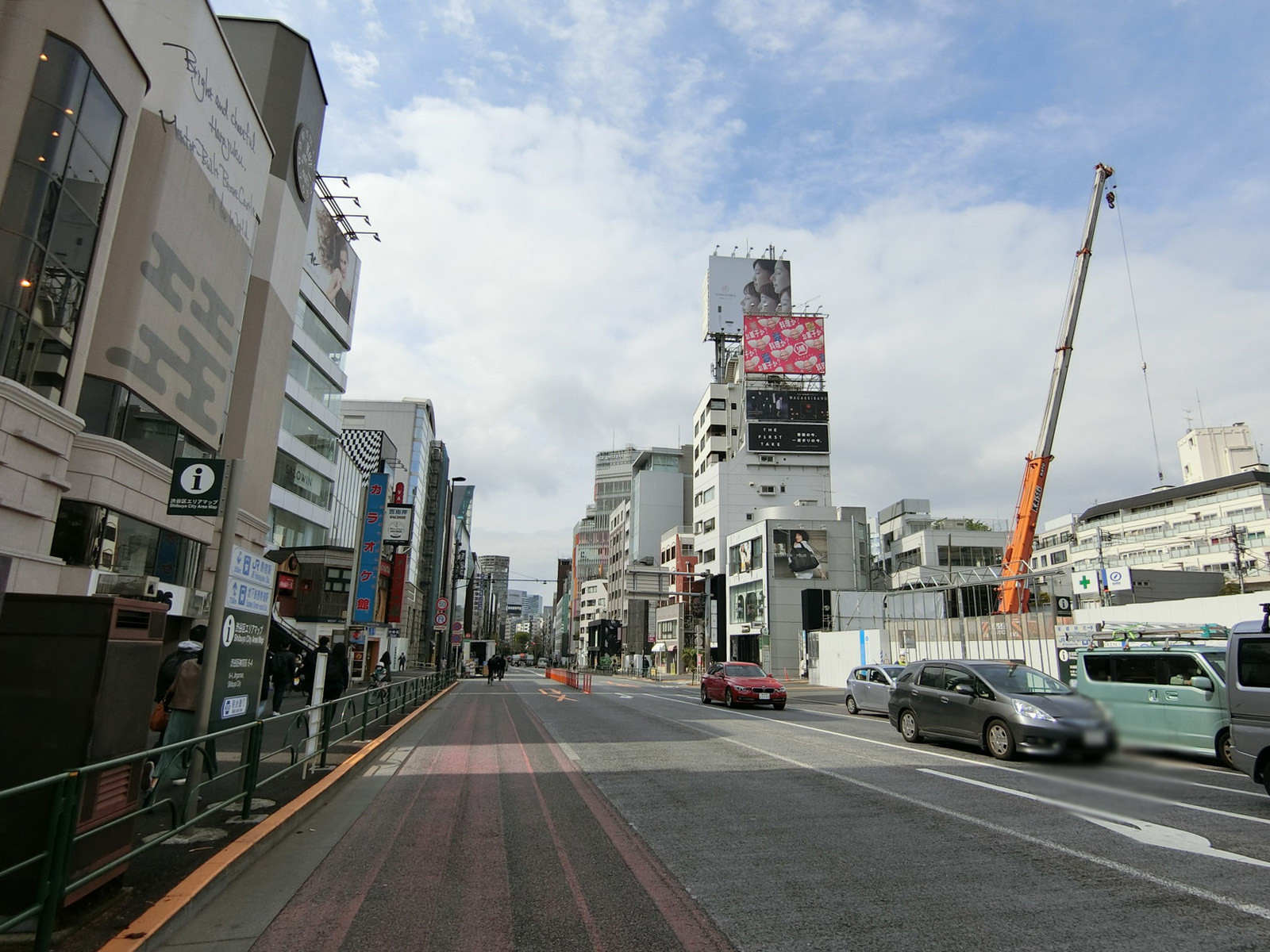 付近の明治通り