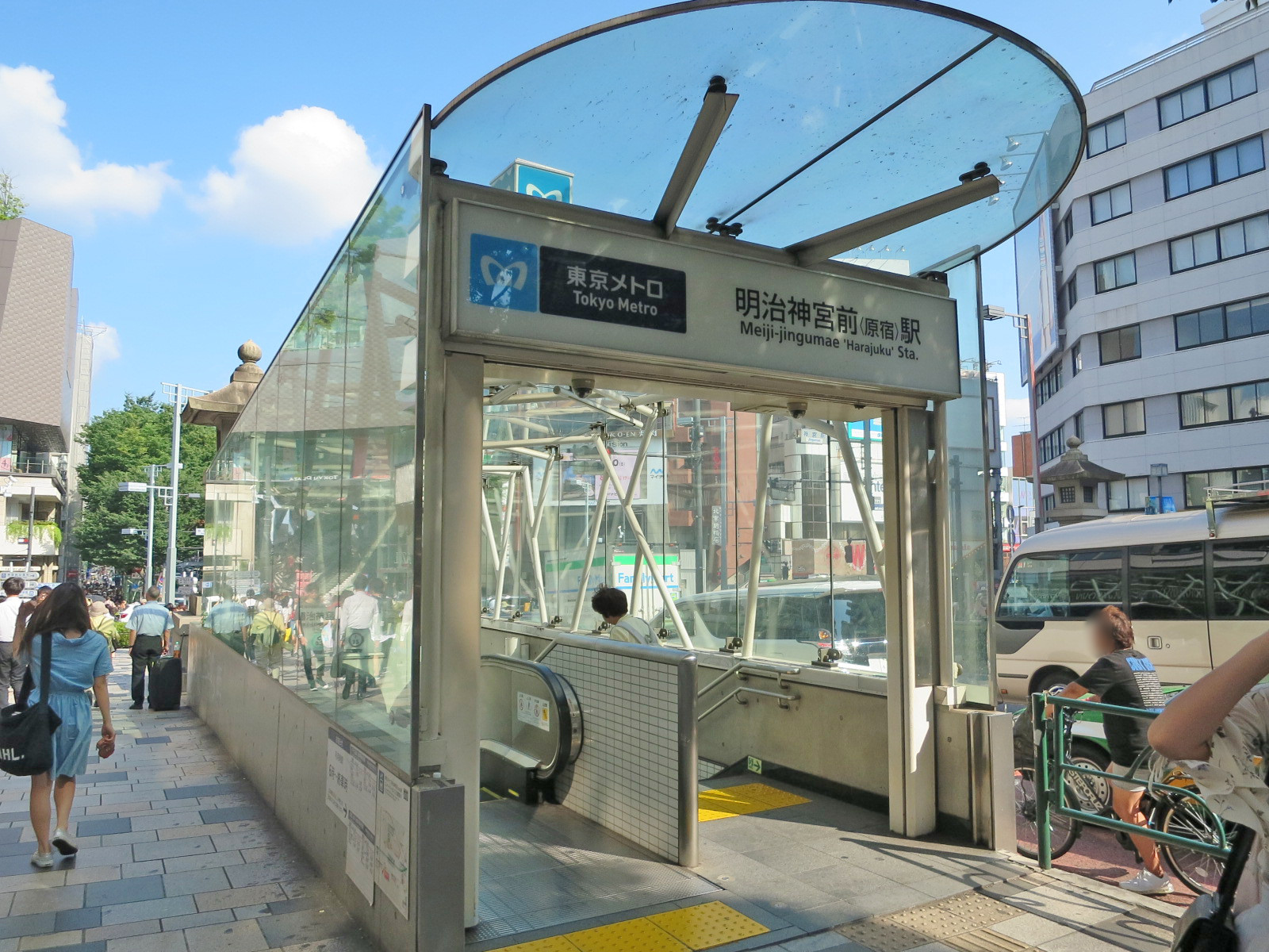最寄りの｢明治神宮前駅｣