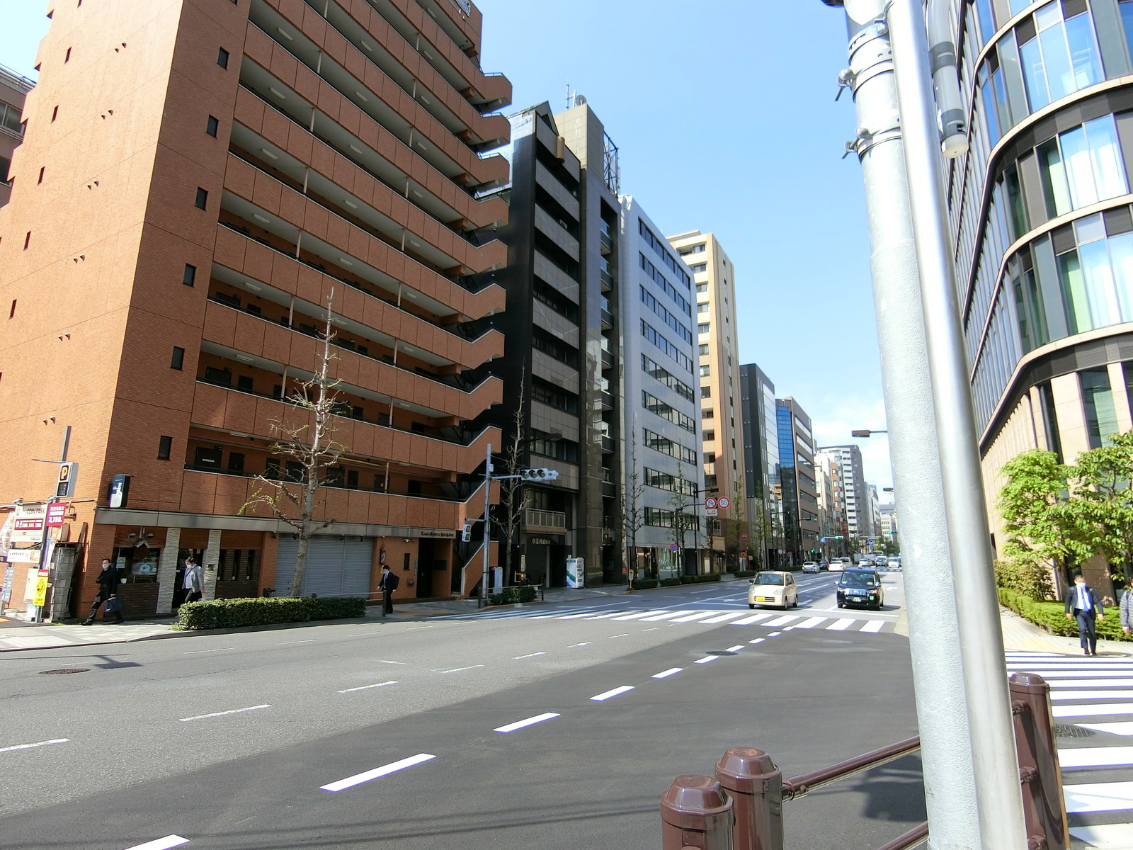 付近の大通り