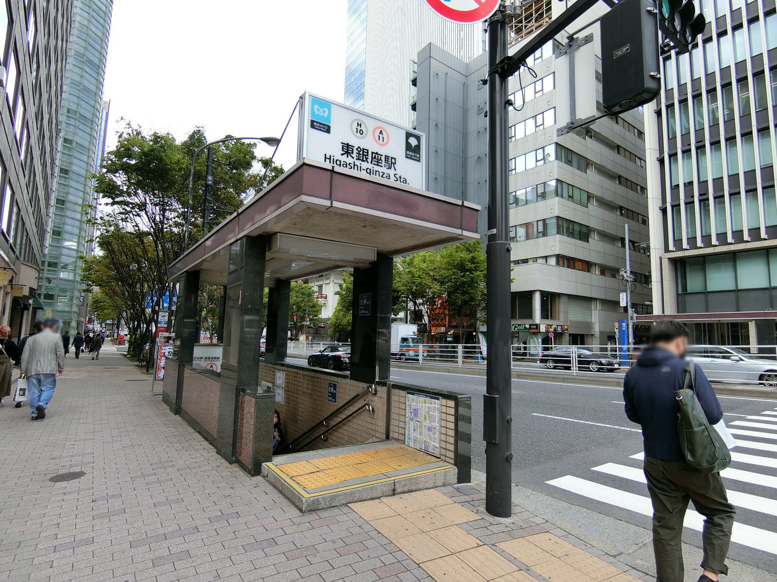 最寄りの「東銀座駅」