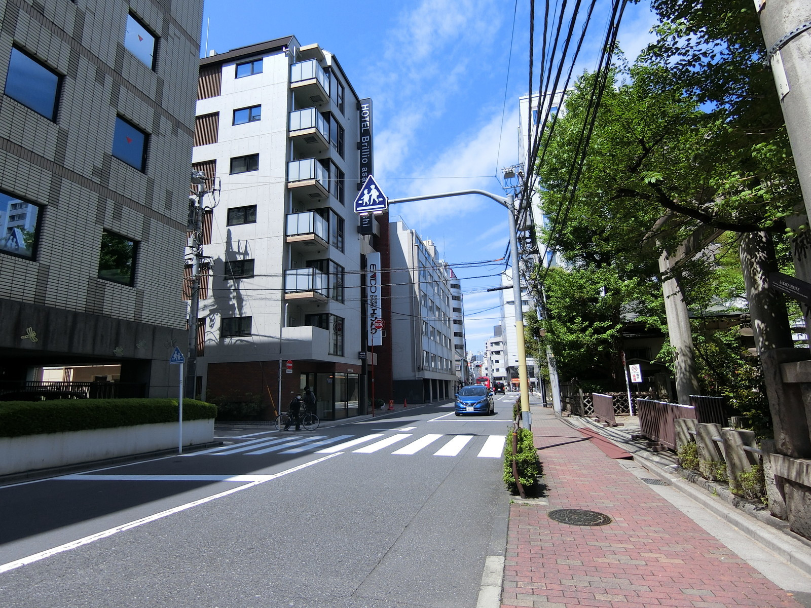 ザ・パークレックス蔵 前前面の通り