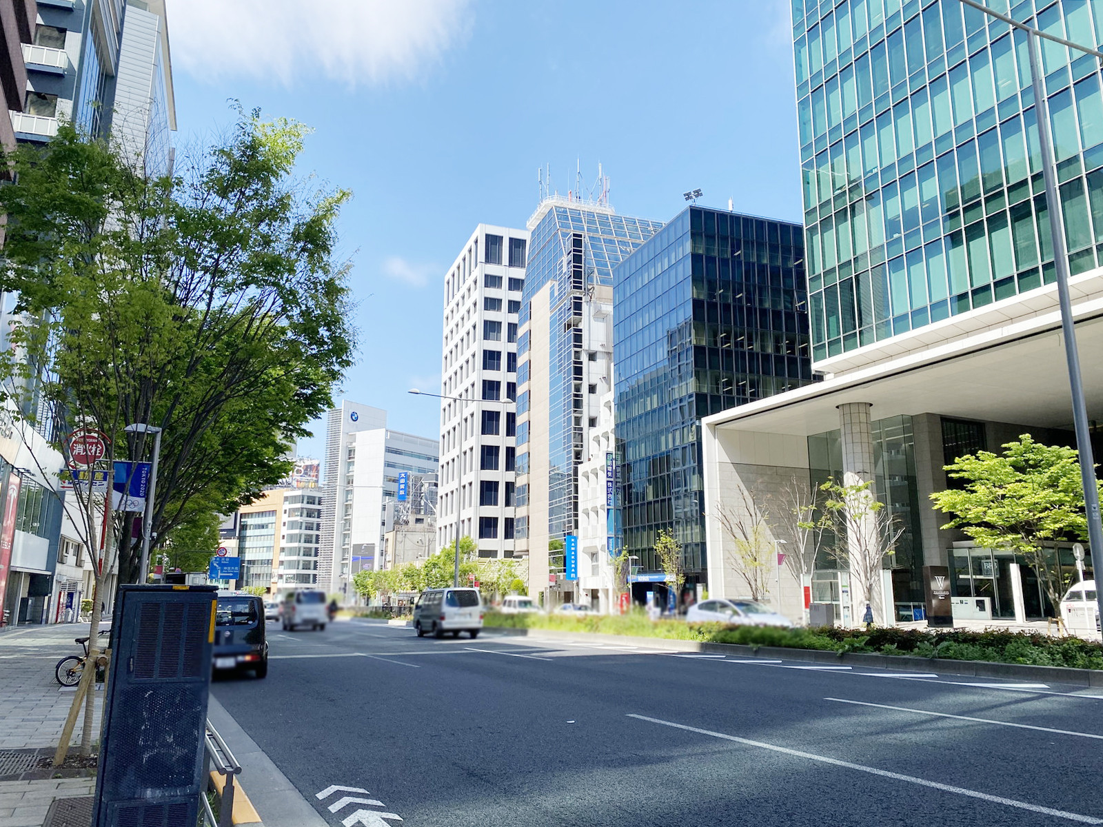 付近の青山通り