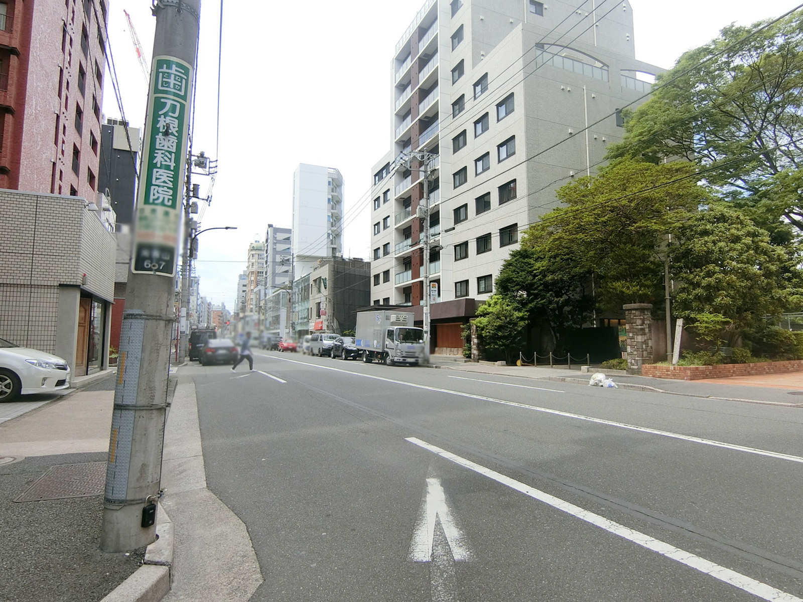 VORT南青山1前面の骨董通り