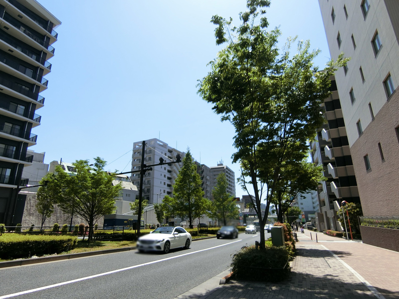 付近の山手通り