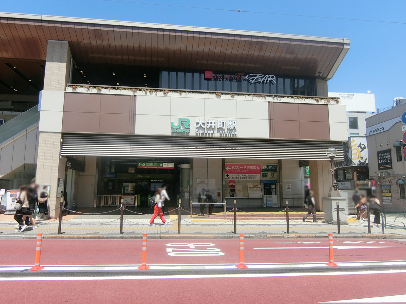 最寄りの「大井町駅」