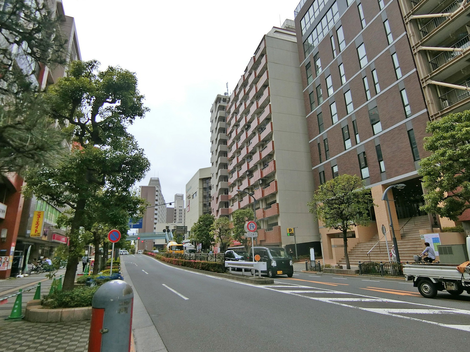 マンションやオフィスが多いエリア