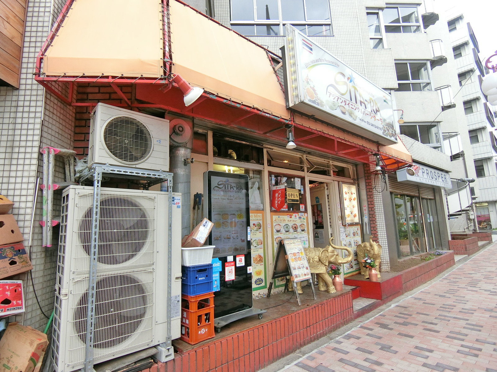 徒歩2分のAsianDining＆Bar SITA～RA シターラ